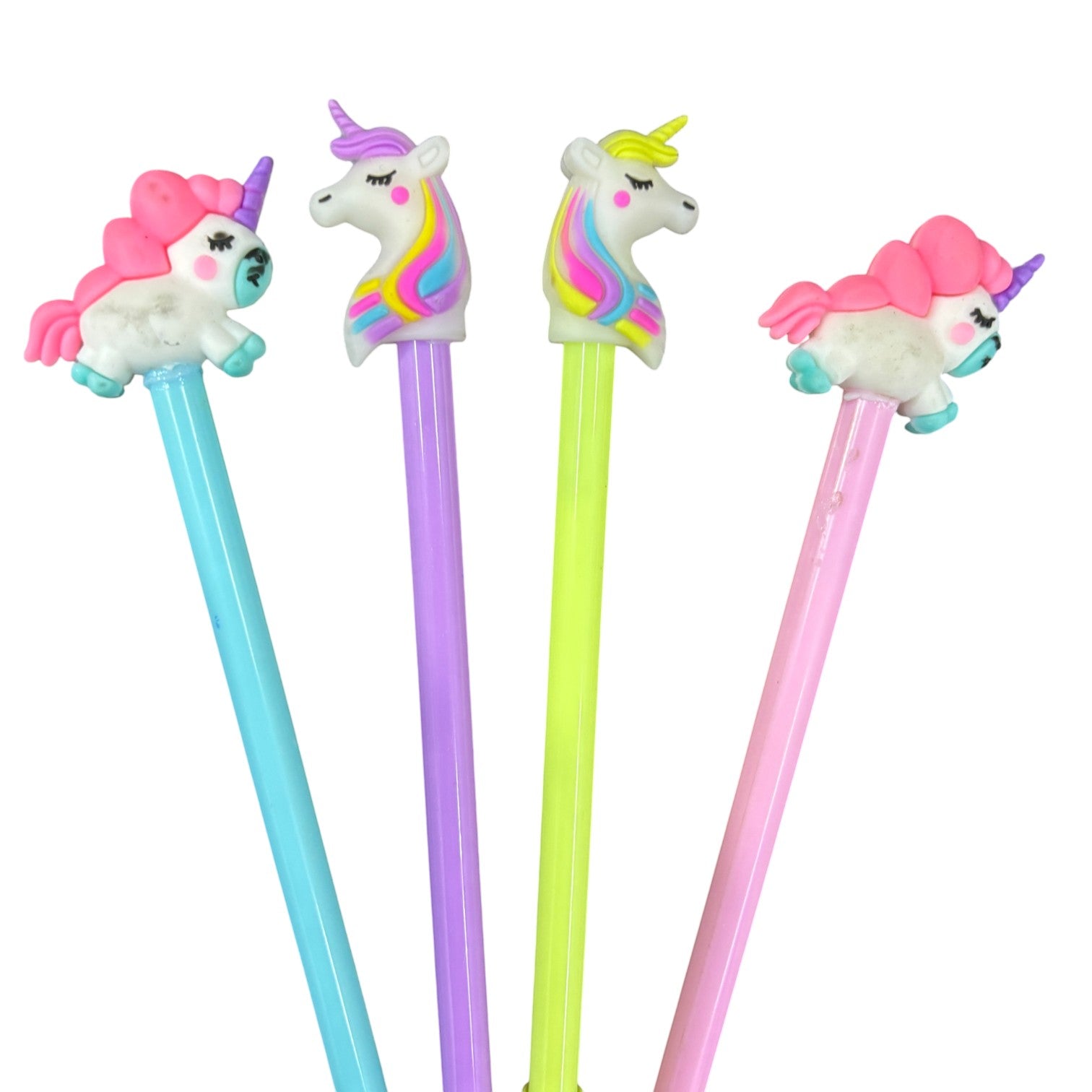 Ball Pen | Gel Pens - Astronaut & Unicorn Design - for Kids, Girls, Boys, Students, School, Birthday Gift & Return Gifts- Pack of 2 - Apkamart #Style_Pack Of 4
