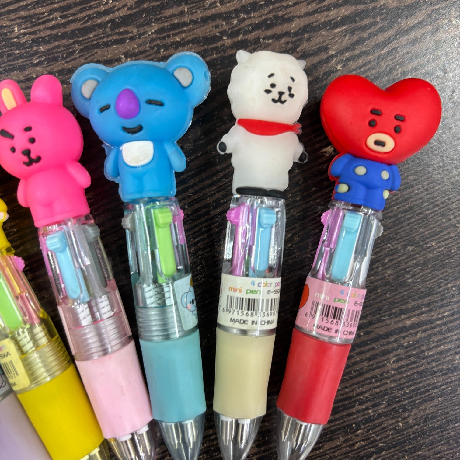 Mini Ball Pen | Ballpoint Pen | Push Button Multicolor Pen - for Students, Kids, Girls, Boys, School, Drawing, Birthday Gift & Return Gifts