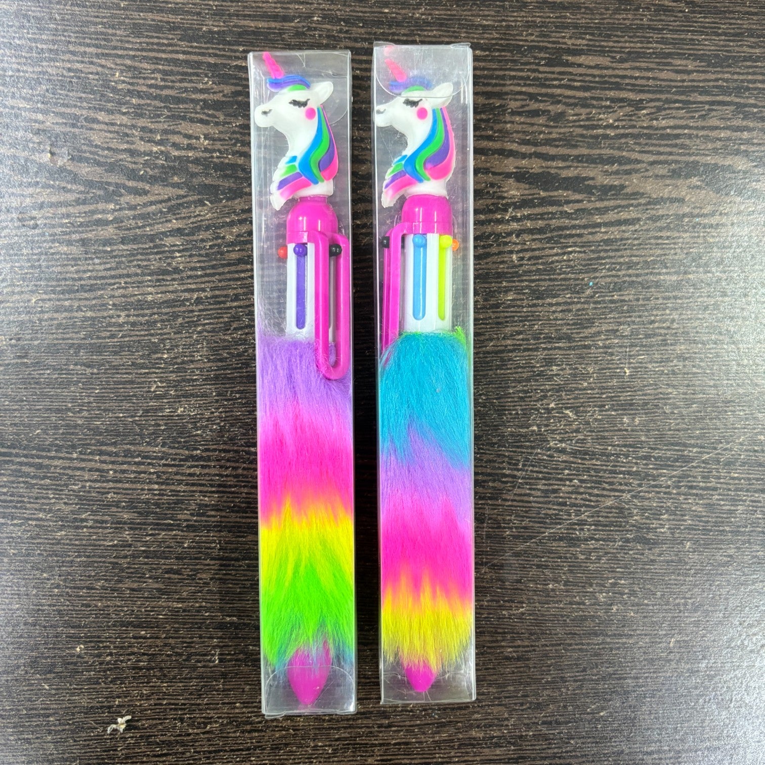 Pen Unicorn Fur Design | Ballpoint Pen Feather Design - for Students, Kids, Girls, Boys, School, Drawing, Birthday Gift & Return Gifts