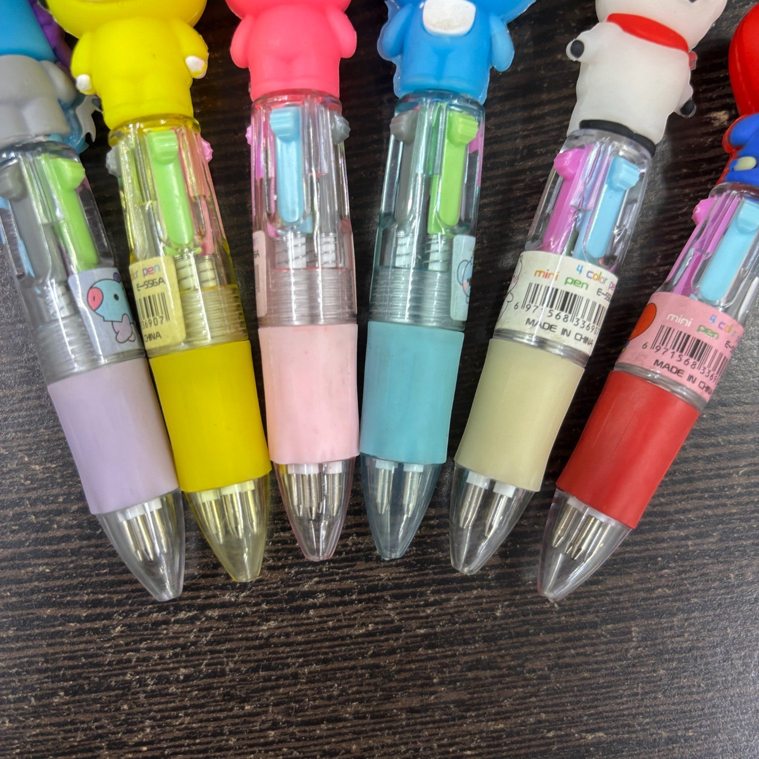 Mini Ball Pen | Ballpoint Pen | Push Button Multicolor Pen - for Students, Kids, Girls, Boys, School, Drawing, Birthday Gift & Return Gifts