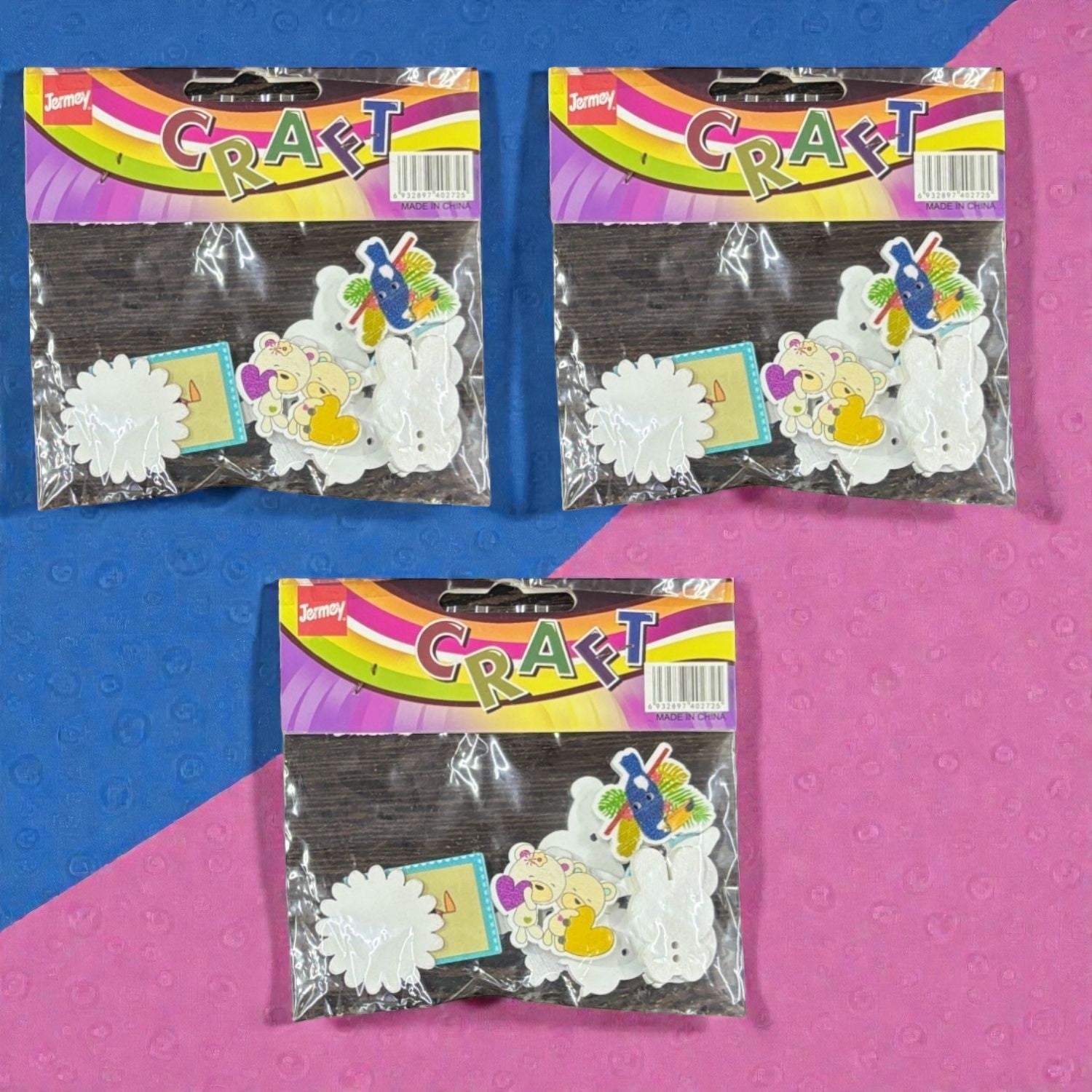 Small Beeds DIY Kit for Bracelet Making Beeds for Pendant Making | Vibrant Small Beeds for Jewellery Craft Art Projects | Multi Color Beads Set for Kids & Adults - Apkamart #Style_Pack Of 3