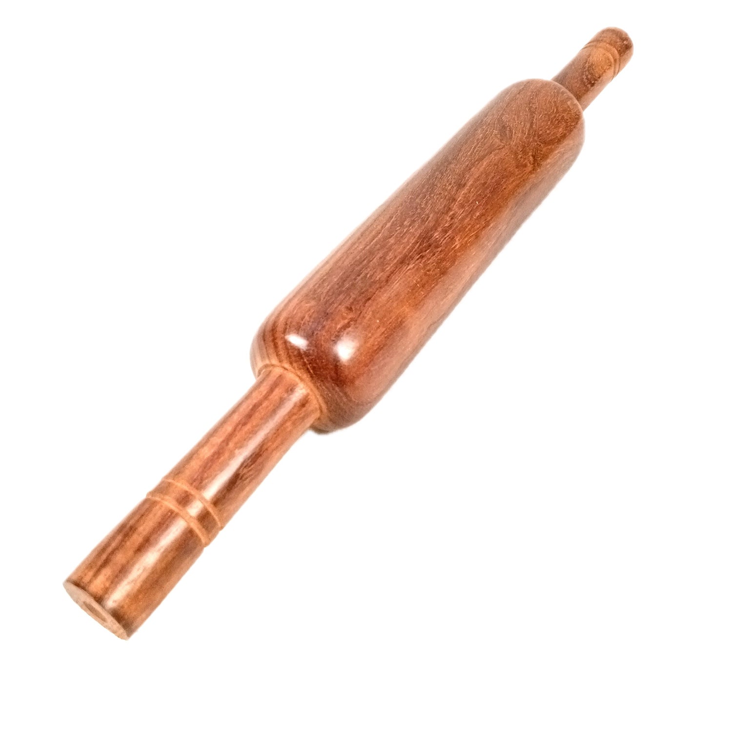 Sheesham Wood Belan | Rolling Pin | Roti Belan | Chapati Roller | Latna Thick Size | Belna for Making Roti, Paratha, Puri, Papad - for Home & Kitchen - 15 Inch - Apkamart