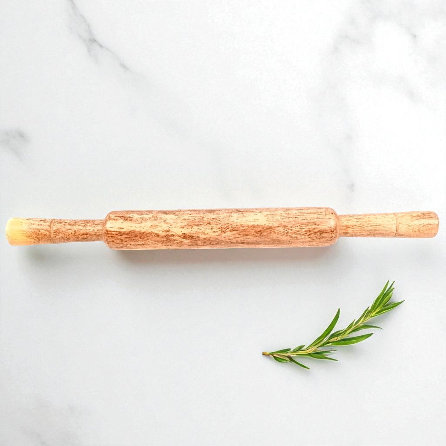 Sheesham Wood Belan | Rolling Pin | Roti Belan | Chapati Roller | Latna Thick Size | Belna for Making Roti, Paratha, Puri, Papad - for Home & Kitchen - 14 Inch