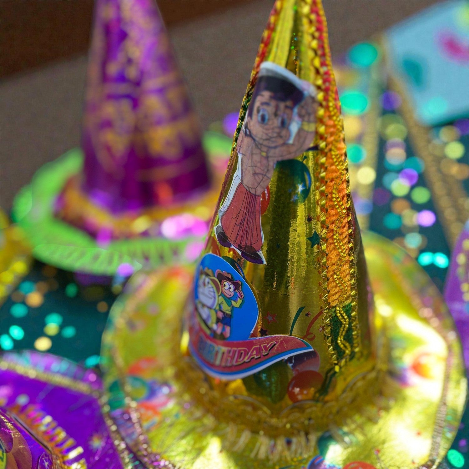 Happy Birthday Caps For Kids Party Celebration