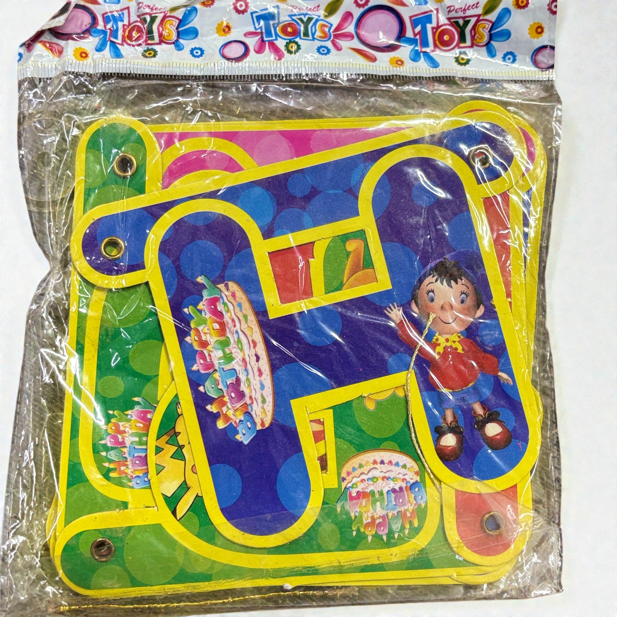 Birthday Combo for Celebration| 2 Packets Party Friles, 2 Packets Ballons, 1 Birthday Banner, 1 Packet Mask | Birthday Decoration Combo Pack with Matching Party Supplies - Apakmart