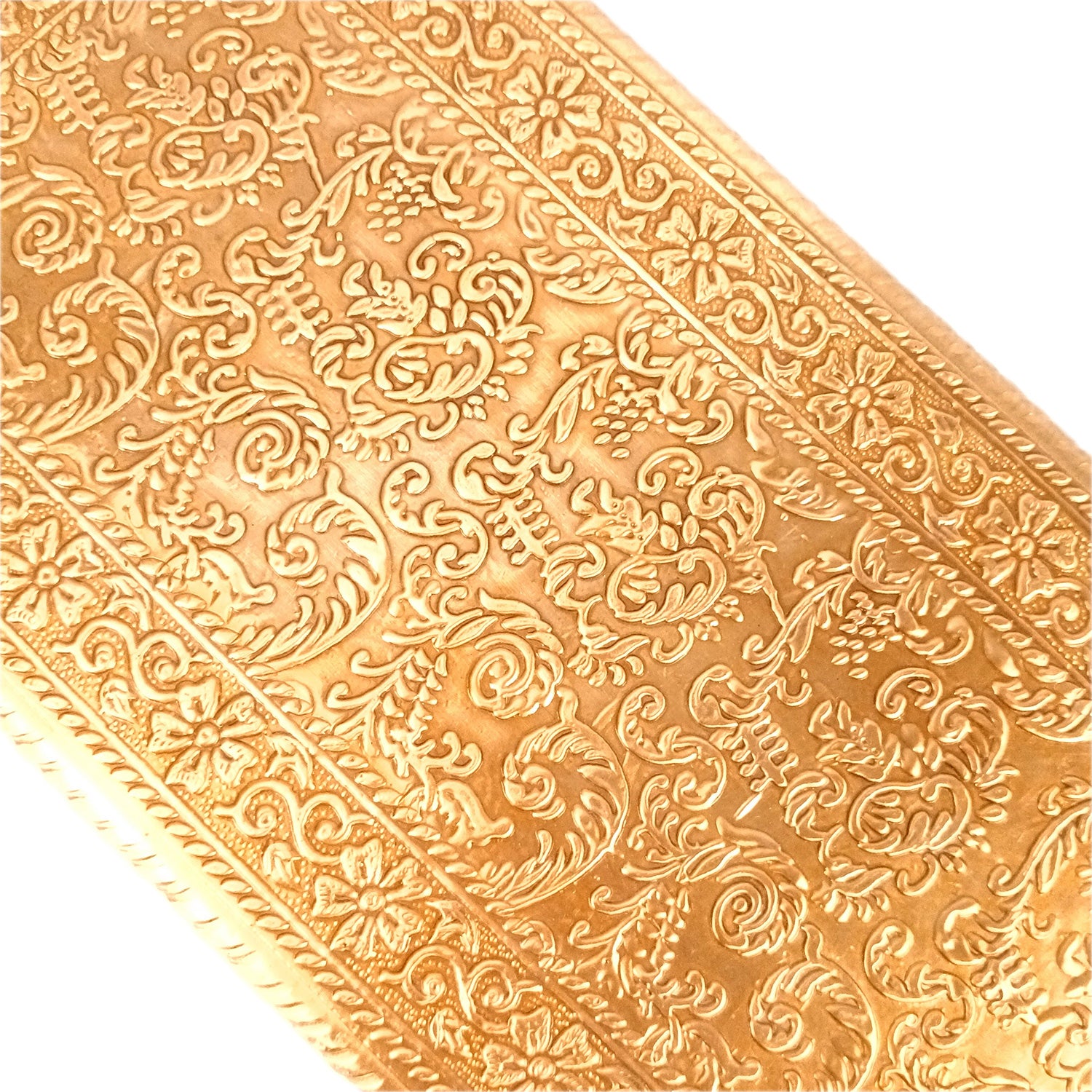 Puja Chowki Bajot | Wooden Brass Pooja Patla Chauki - for God Idol, Temple, Home Decor, Diwali, Festivals & Gifts - 12 Inch - Apkamart #Style_Pack Of 2