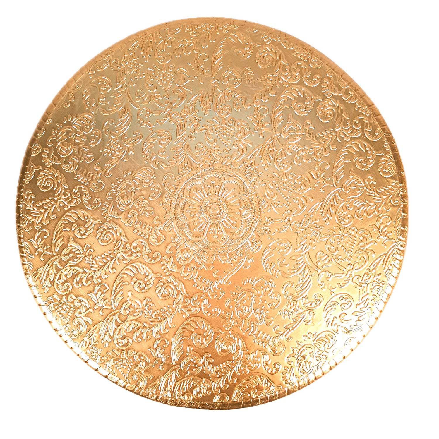 Puja Chowki Bajot | Wooden Brass Chauki | Peeta / Patla for Sitting - For Pooja, Living Room, Home & Corner Decor - 11 Inch - Apkamart