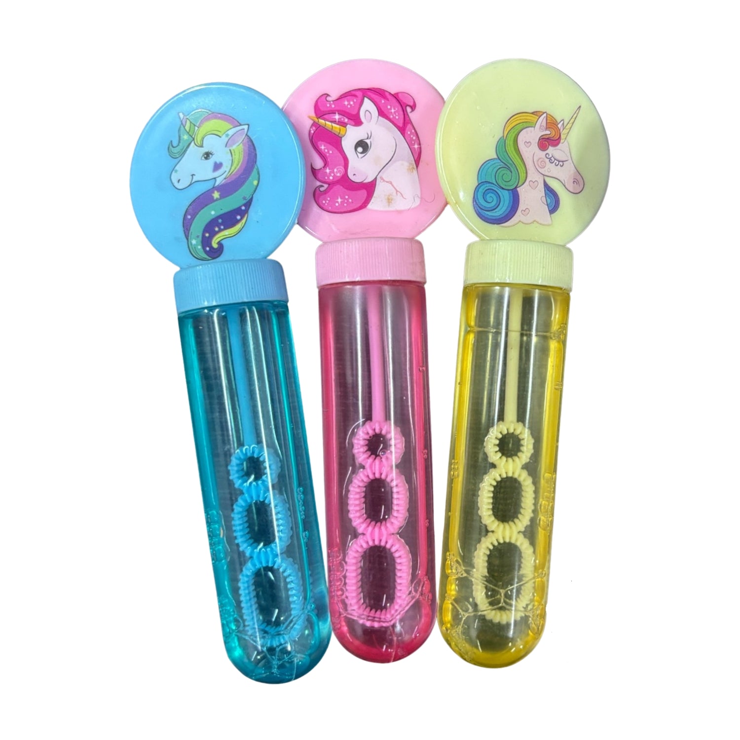 Bubble Maker for Outdoor Fun | Works with All Bubble Solutions | Party Favor, Return Gift - Apkamart #Style_Pack Of 3