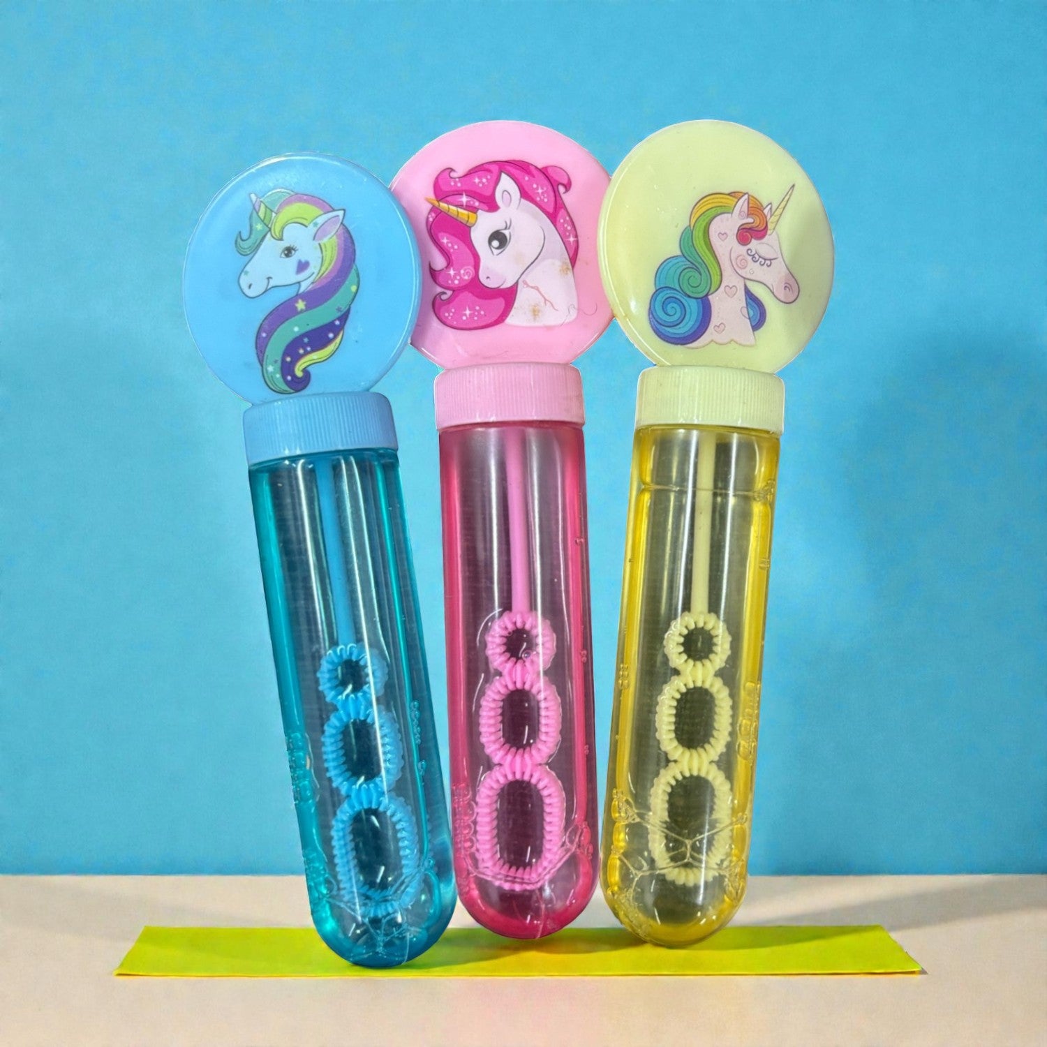 Bubble Maker for Outdoor Fun | Works with All Bubble Solutions | Party Favor, Return Gift - Apkamart #Style_Pack Of 3