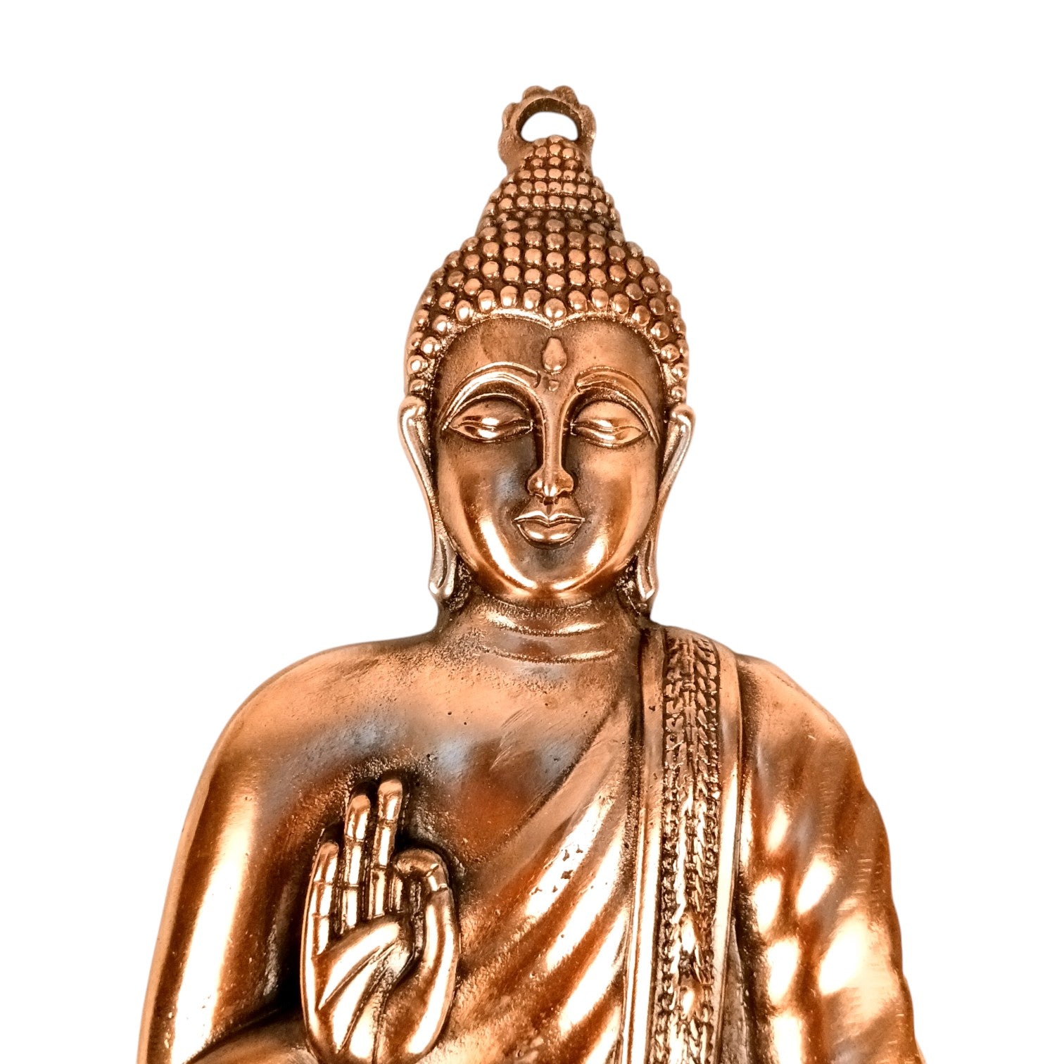 Buddha Wall Hanging for Home Decor | Decorative Wall Art for Living Room, Bedroom & Office | Wall Hanging Showpiece & Gift Item - 17 Inch - Apkamart