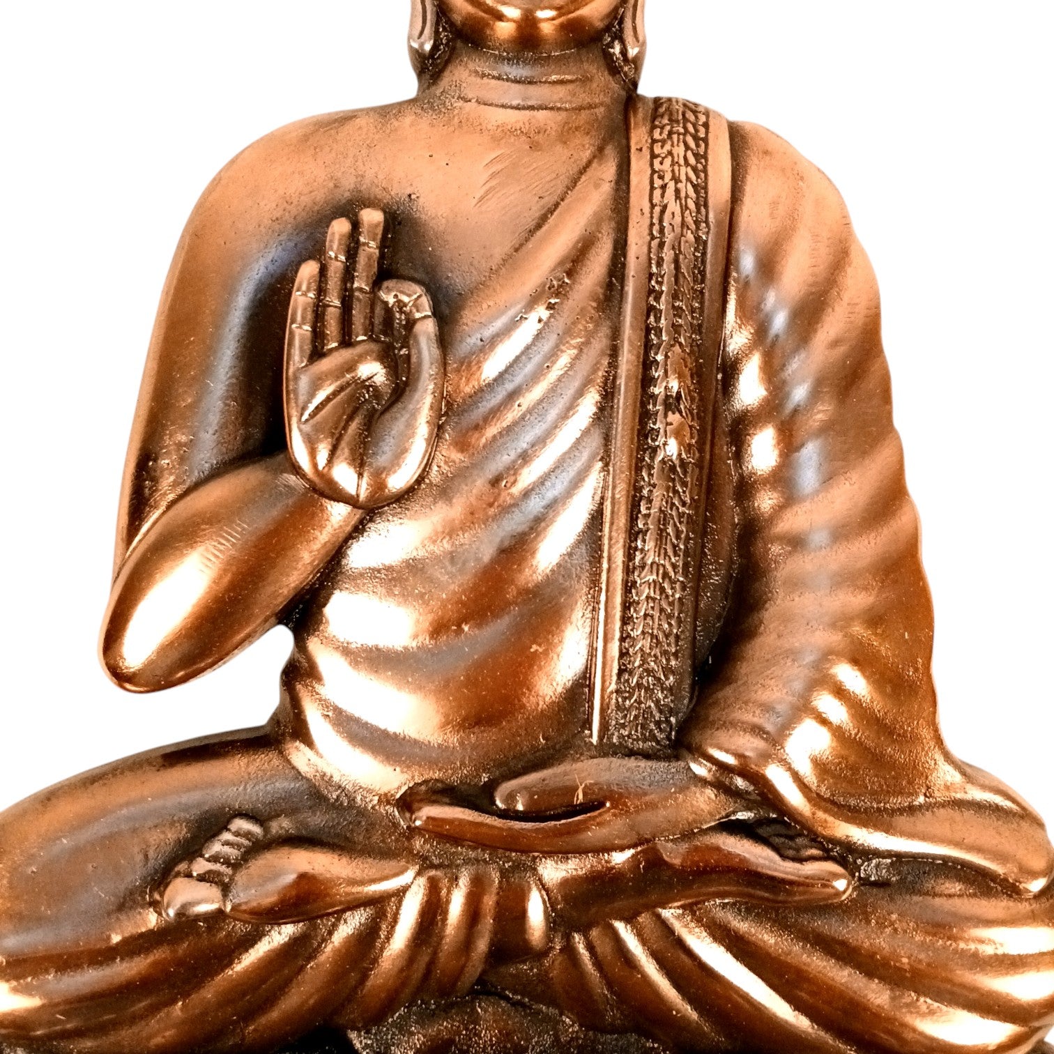 Buddha Wall Hanging for Home Decor | Decorative Wall Art for Living Room, Bedroom & Office | Wall Hanging Showpiece & Gift Item - 17 Inch - Apkamart