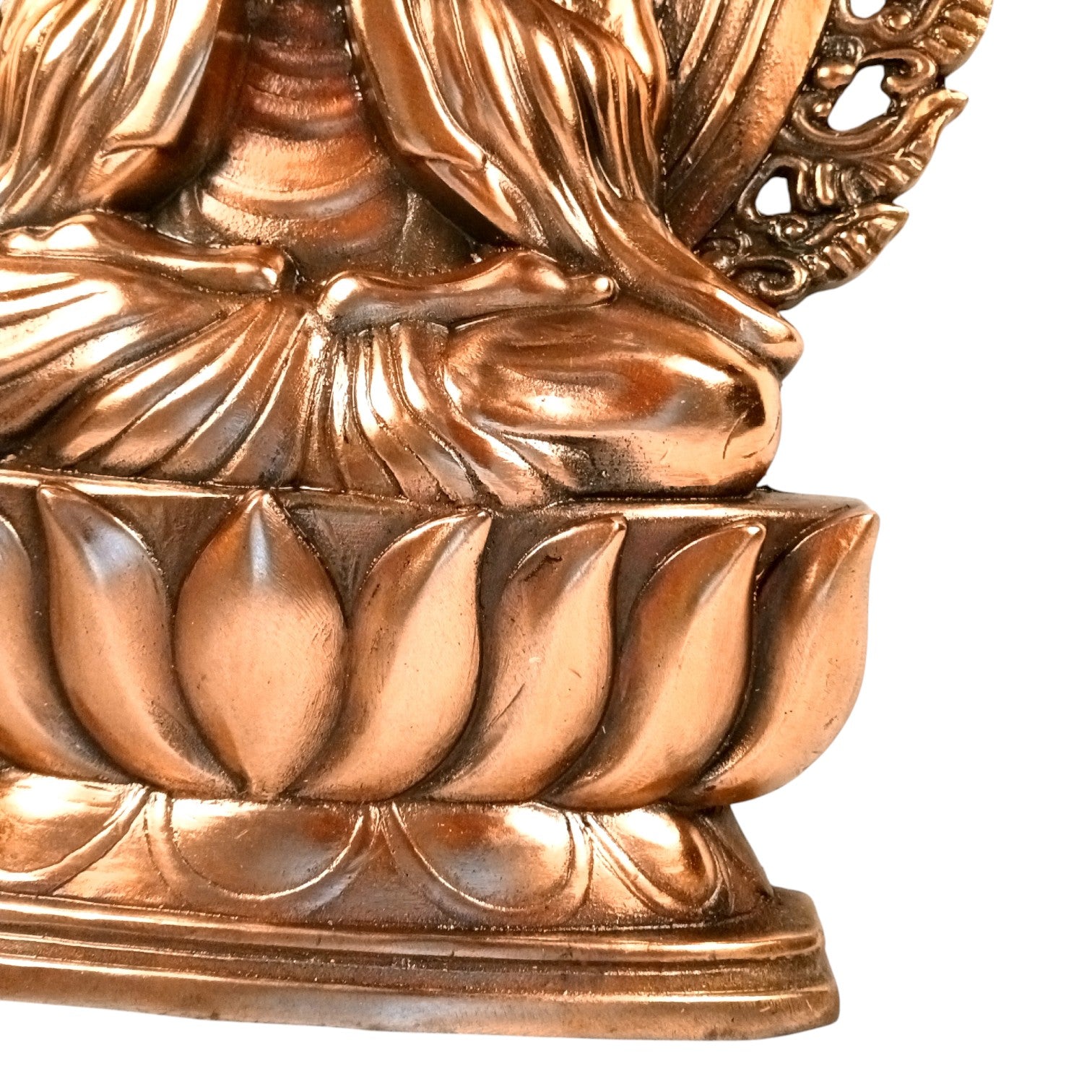 Buddha Wall Hanging | Religious Wall Idol | Antique Finish Decorative Buddha Face for Home, Office & Meditation Space - 23 Inch - Apkamart