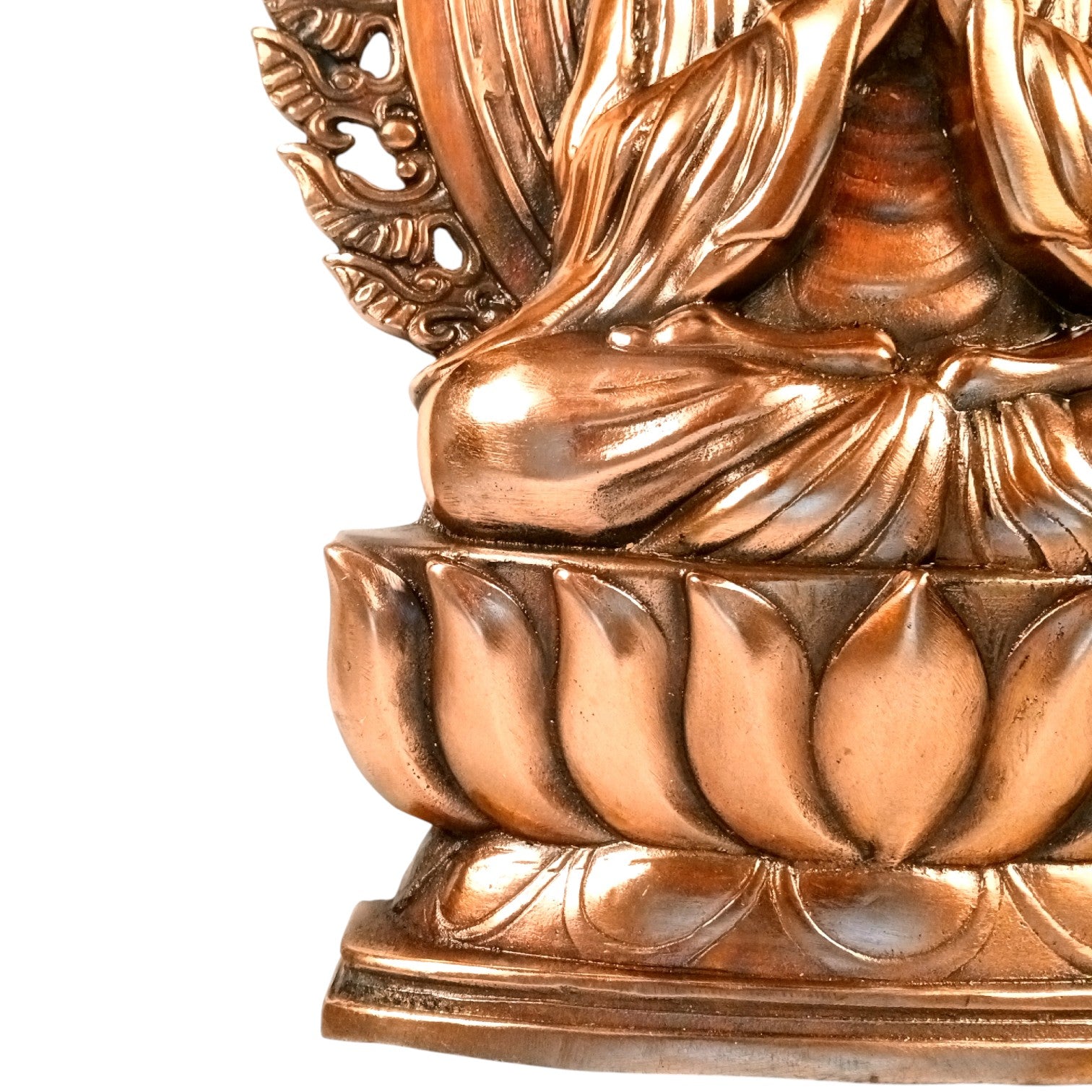 Buddha Wall Hanging | Religious Wall Idol | Antique Finish Decorative Buddha Face for Home, Office & Meditation Space - 23 Inch - Apkamart