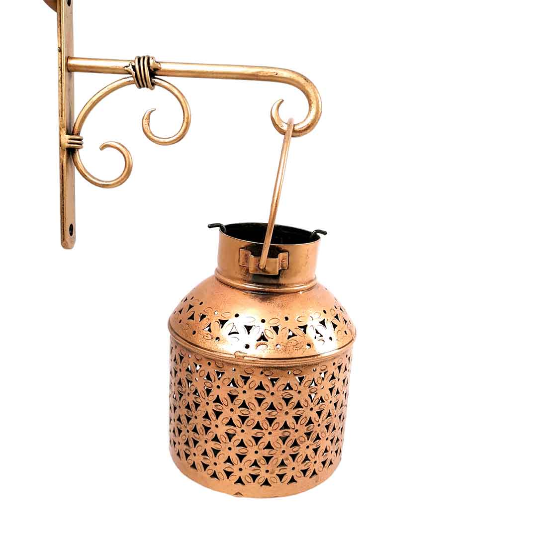 Metal Wall Hook - For Hanging Pots, Plants & Votives - 8 Inch - ApkaMart