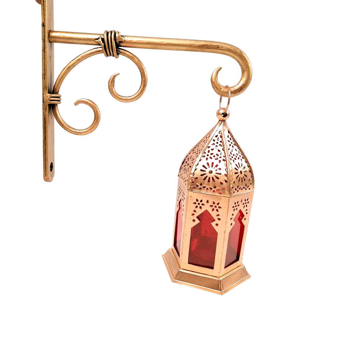 Metal Wall Hook - For Hanging Pots, Plants & Votives - 8 Inch - ApkaMart