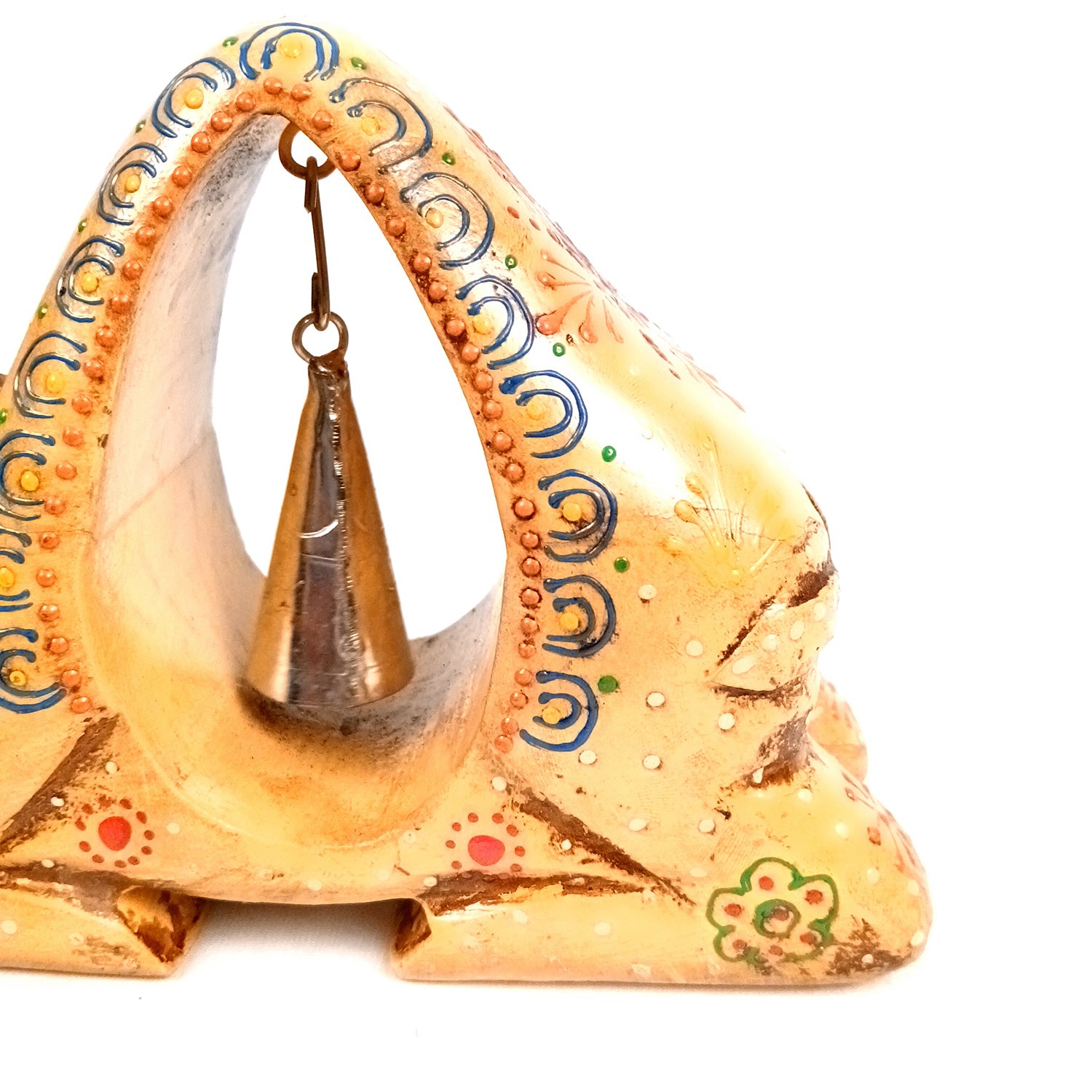 Camel Showpiece | Camel With Bell Statue | Animal Figurines - for Vastu, Showpieces for Home Table, Living Room Decor & Gifts - 8 Inch - Apkamart