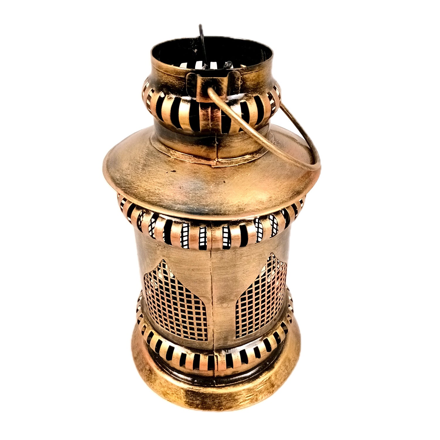 Lantern Candle Holder Hanging | TeaLight Holders - For Home, Table, Living Room, Dining room, Bedroom Decor | For Diwali Decoration & Gifts - 17 Inch - Apkamart