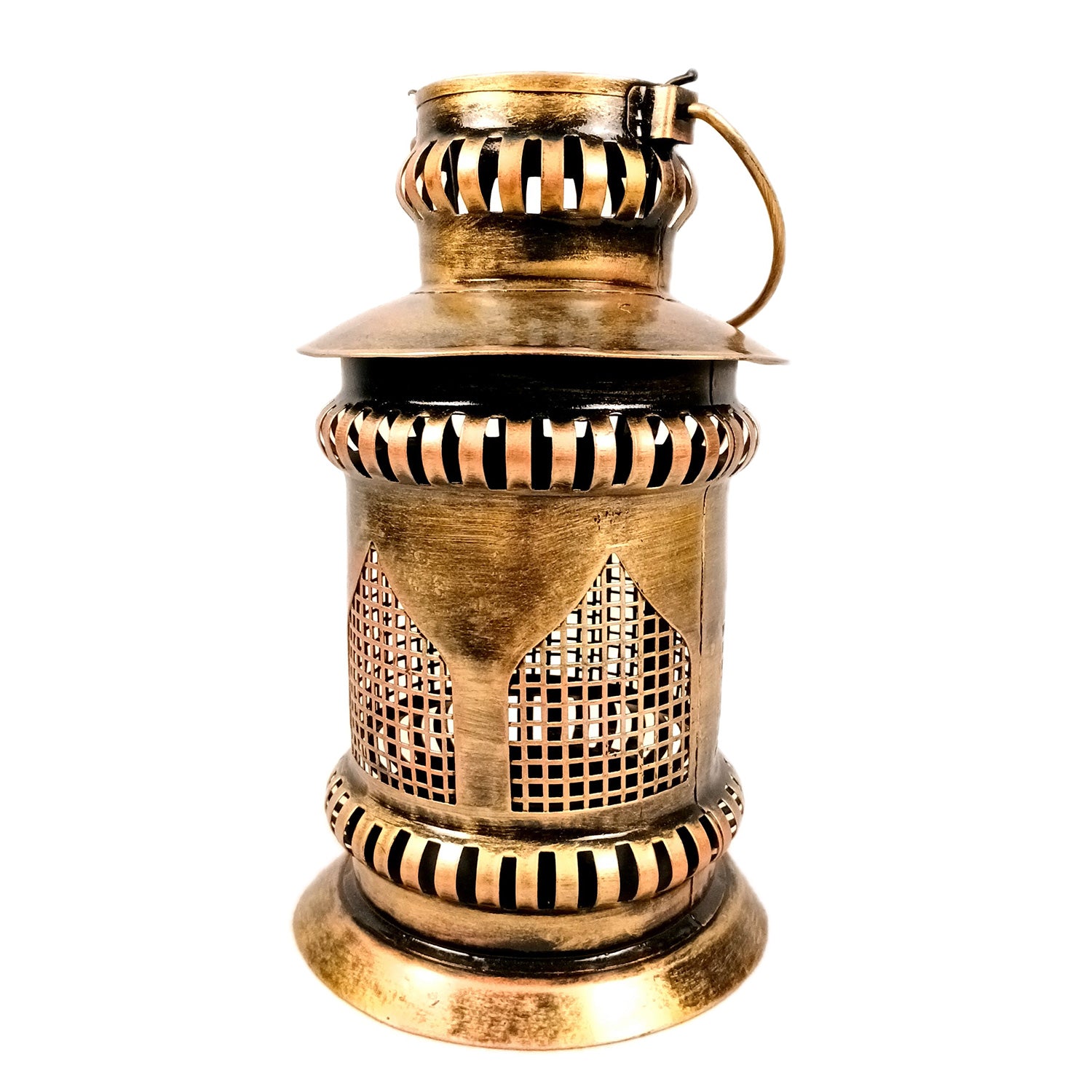 Lantern Candle Holder Hanging | TeaLight Holders - For Home, Table, Living Room, Dining room, Bedroom Decor | For Diwali Decoration & Gifts - 17 Inch - Apkamart