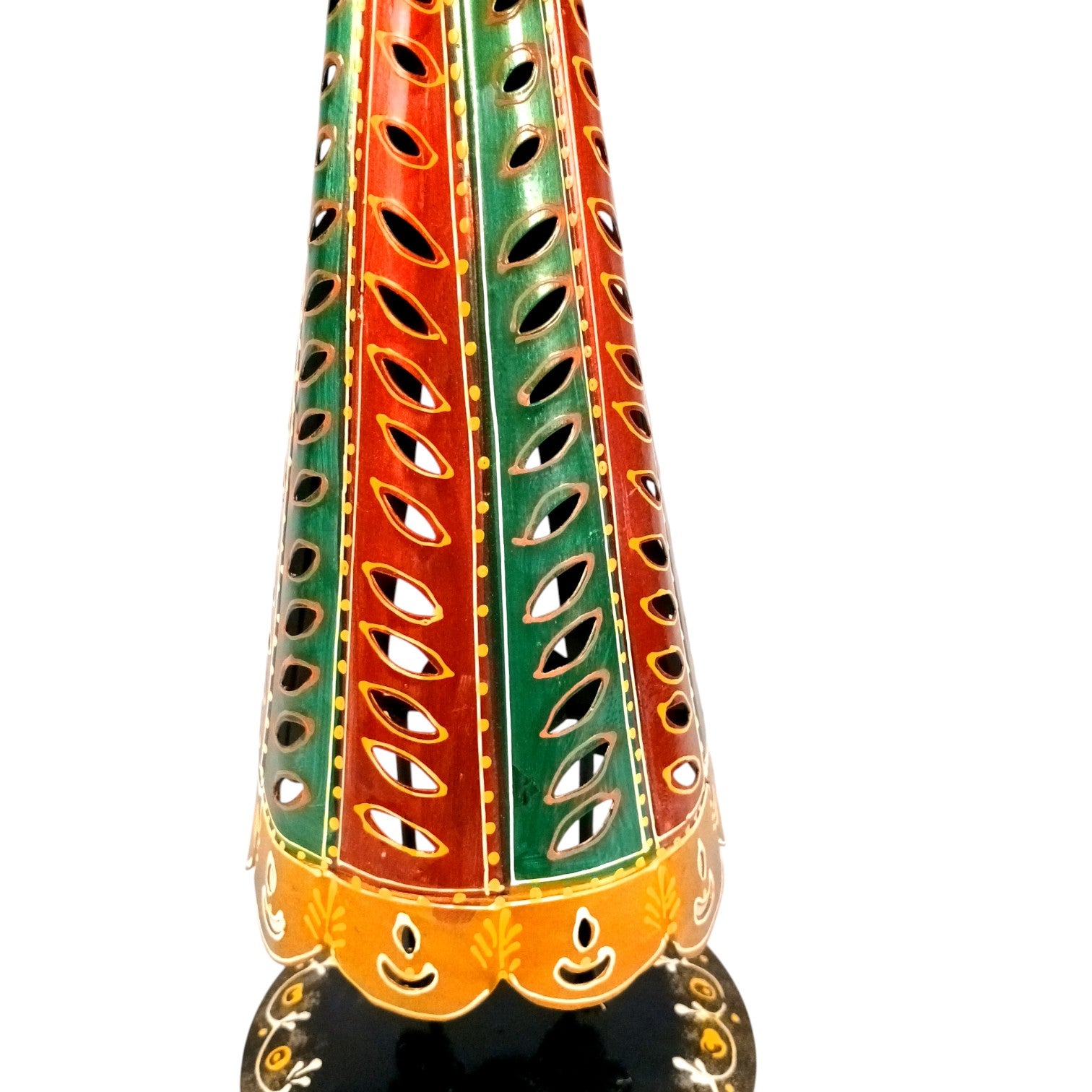 Ladies Showpiece Candle Holder Set | Decorative Metal Tealight Holder Figurines for Home Decor, Living Room, Bedroom & Gifting - 27 Inch (Set Of 2) - Apkamart