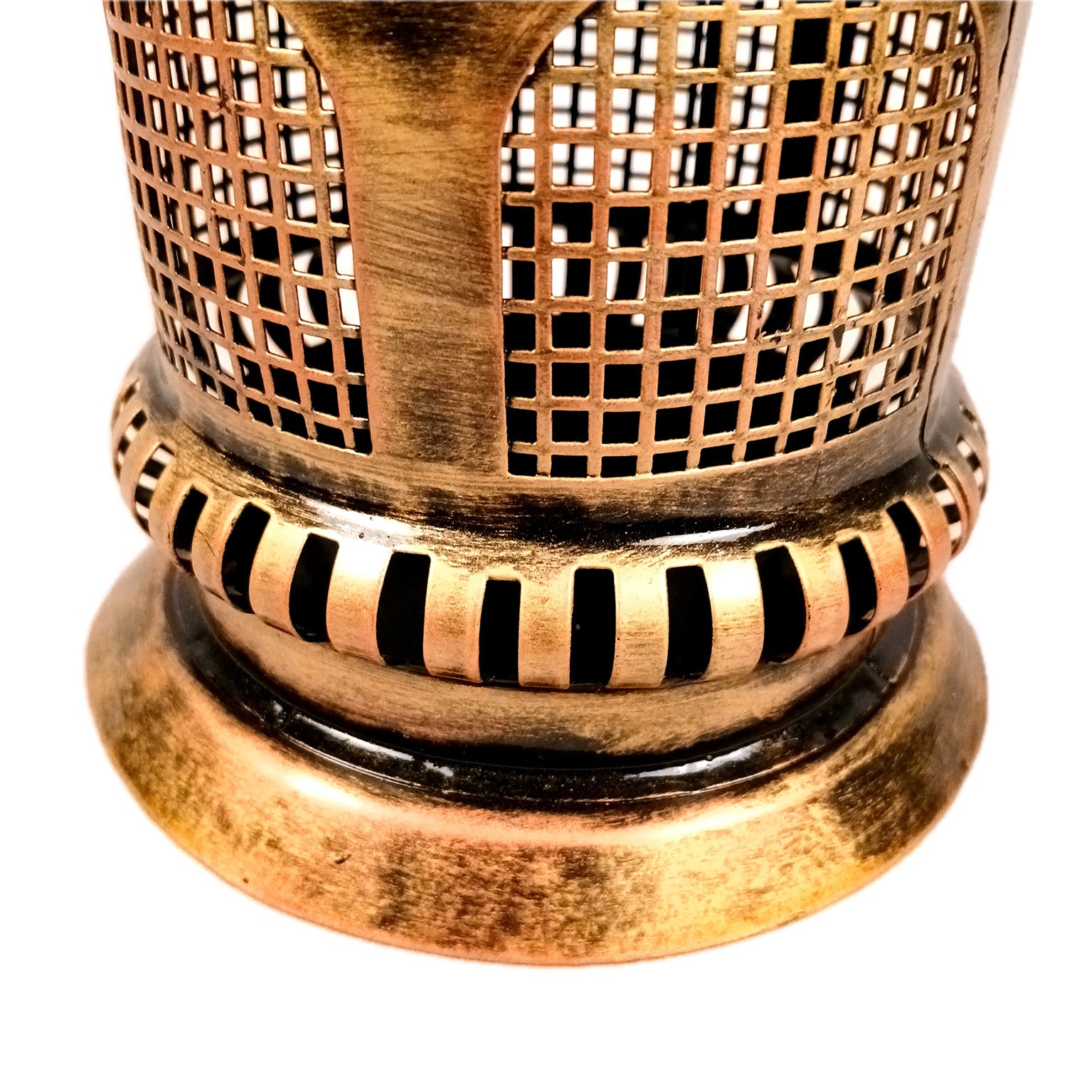 Lantern Candle Holder Hanging | TeaLight Holders - For Home, Table, Living Room, Dining room, Bedroom Decor | For Diwali Decoration & Gifts - 17 Inch - Apkamart