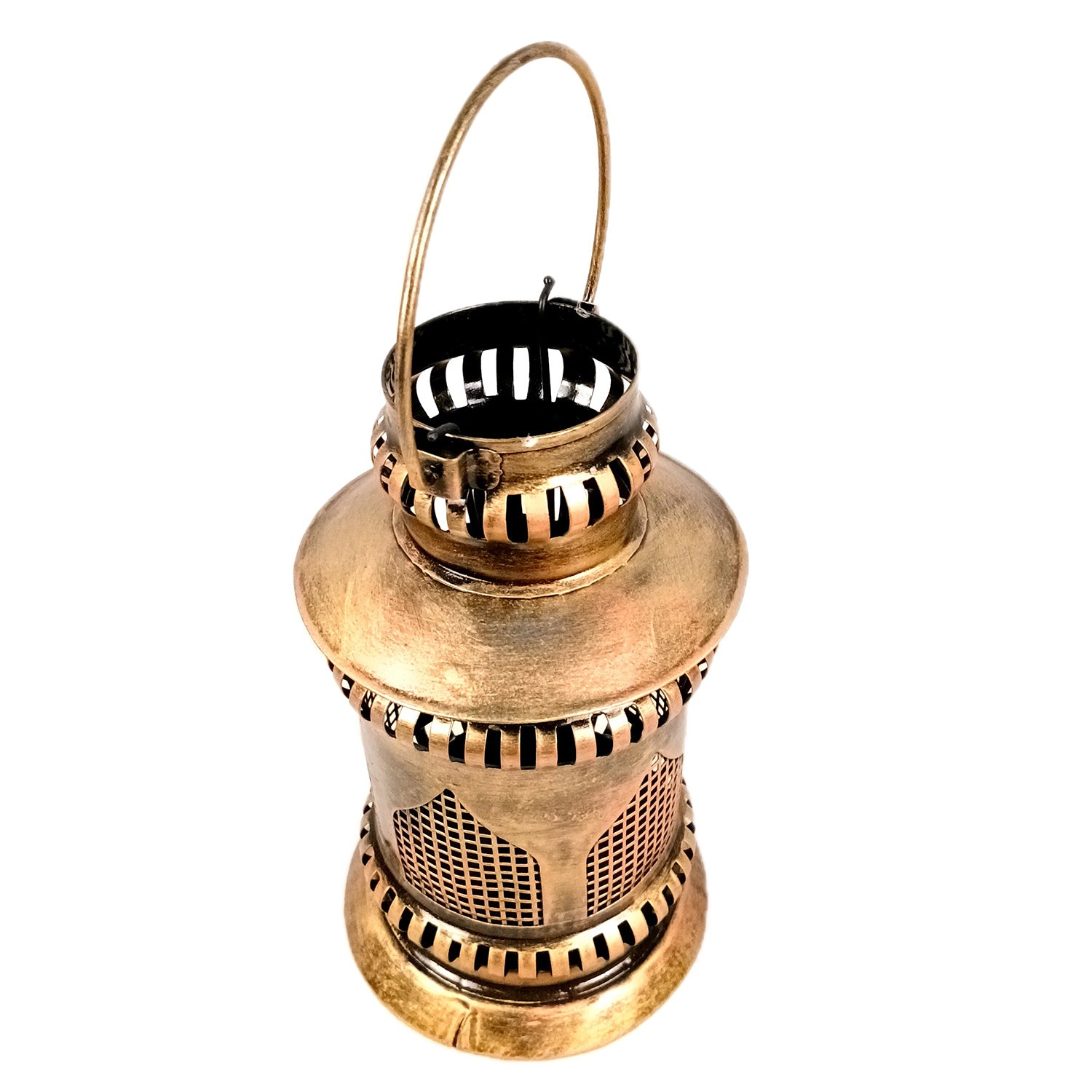 Lantern Candle Holder Hanging | TeaLight Holders - For Home, Table, Living Room, Dining room, Bedroom Decor | For Diwali Decoration & Gifts - 17 Inch - Apkamart