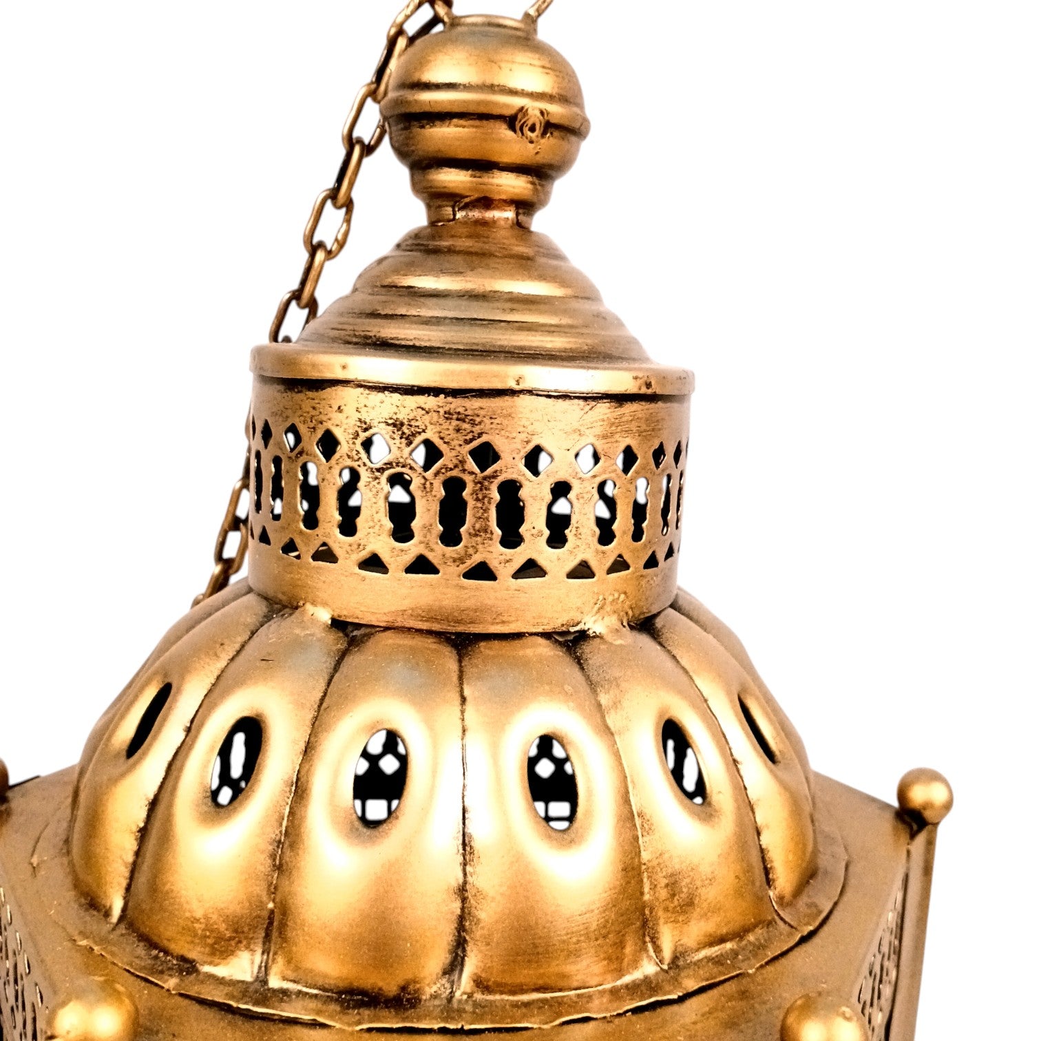 Tealight Holder with Carvings | Decorative Hanging Candle Holder for Home Decor, Living Room & Festive Decoration | Wall Hanging Tealight Holder - 30 Inch - Apkamart