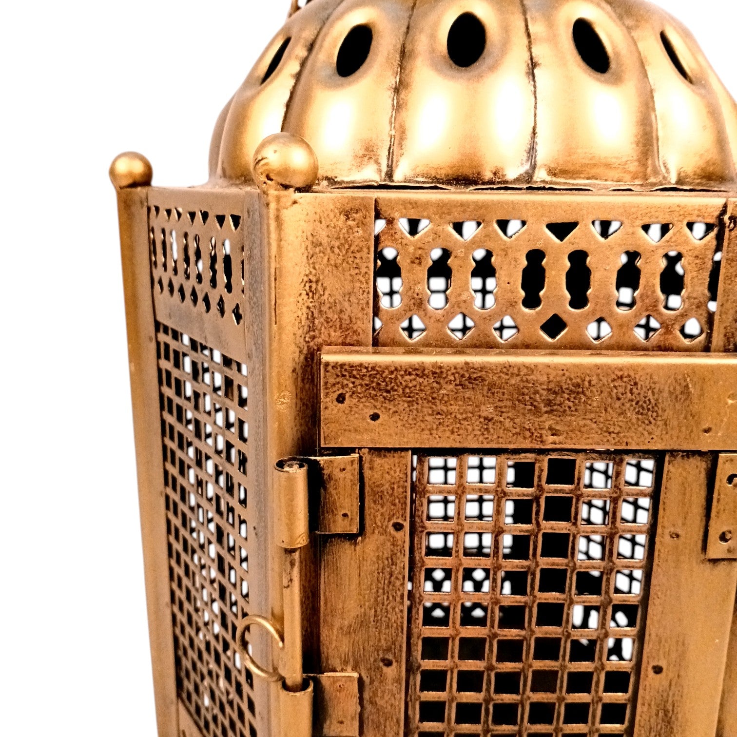 Tealight Holder with Carvings | Decorative Hanging Candle Holder for Home Decor, Living Room & Festive Decoration | Wall Hanging Tealight Holder - 30 Inch - Apkamart