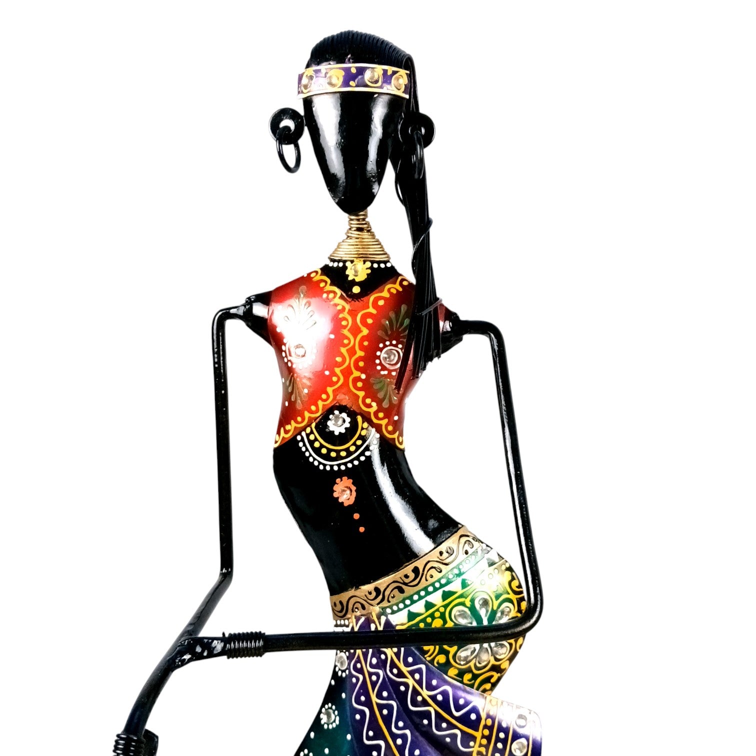 Candle Holder Set | Decorative Tealight Holders for Home Decor | Metal Candle Stand for Living Room, Bedroom, Dining Table & Gifting - 30 Inch (Set Of 2) - Apkamart