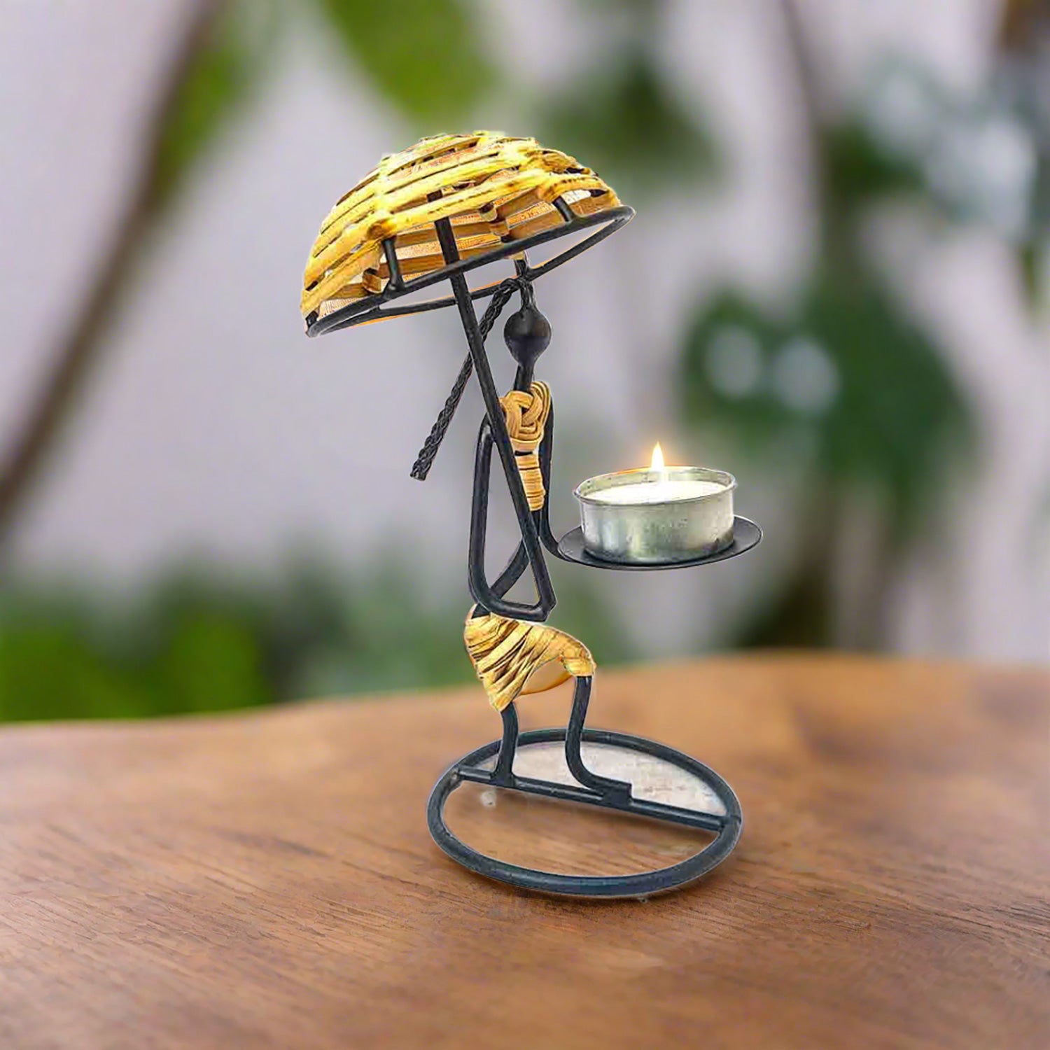 Candle Holder Decor - 8 Inches - ApkaMart