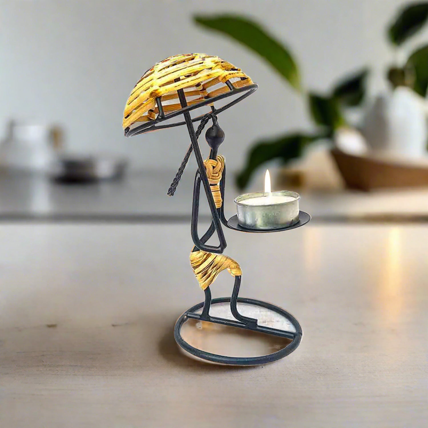 Candle Holder Decor - 8 Inches - ApkaMart