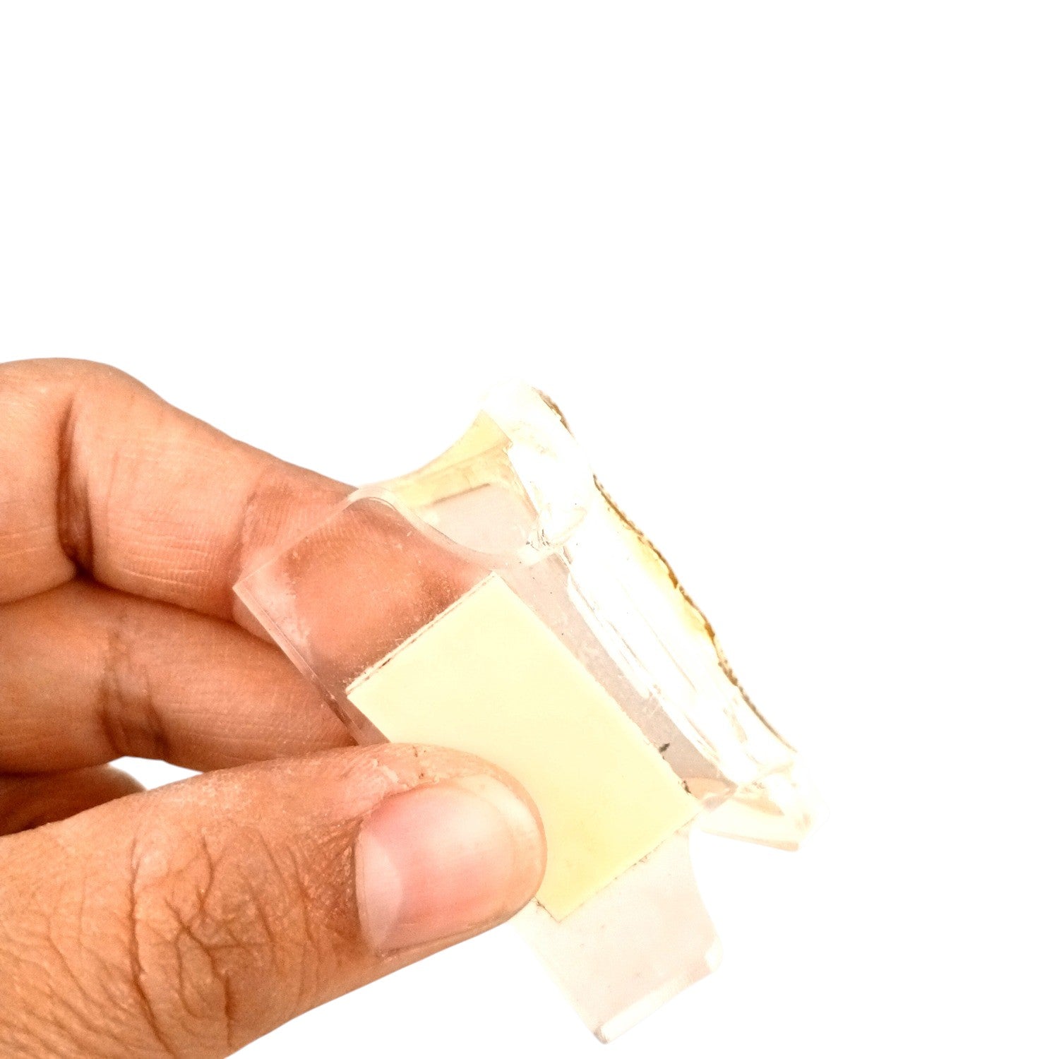 Ganesh Ji Car Dashboard Frame | Lord Ganesh Mini Photo Frame for Car Dashboard | Self Adhesive Religious Car Decor & Travel Accessory - 3 Inch - Apkamart