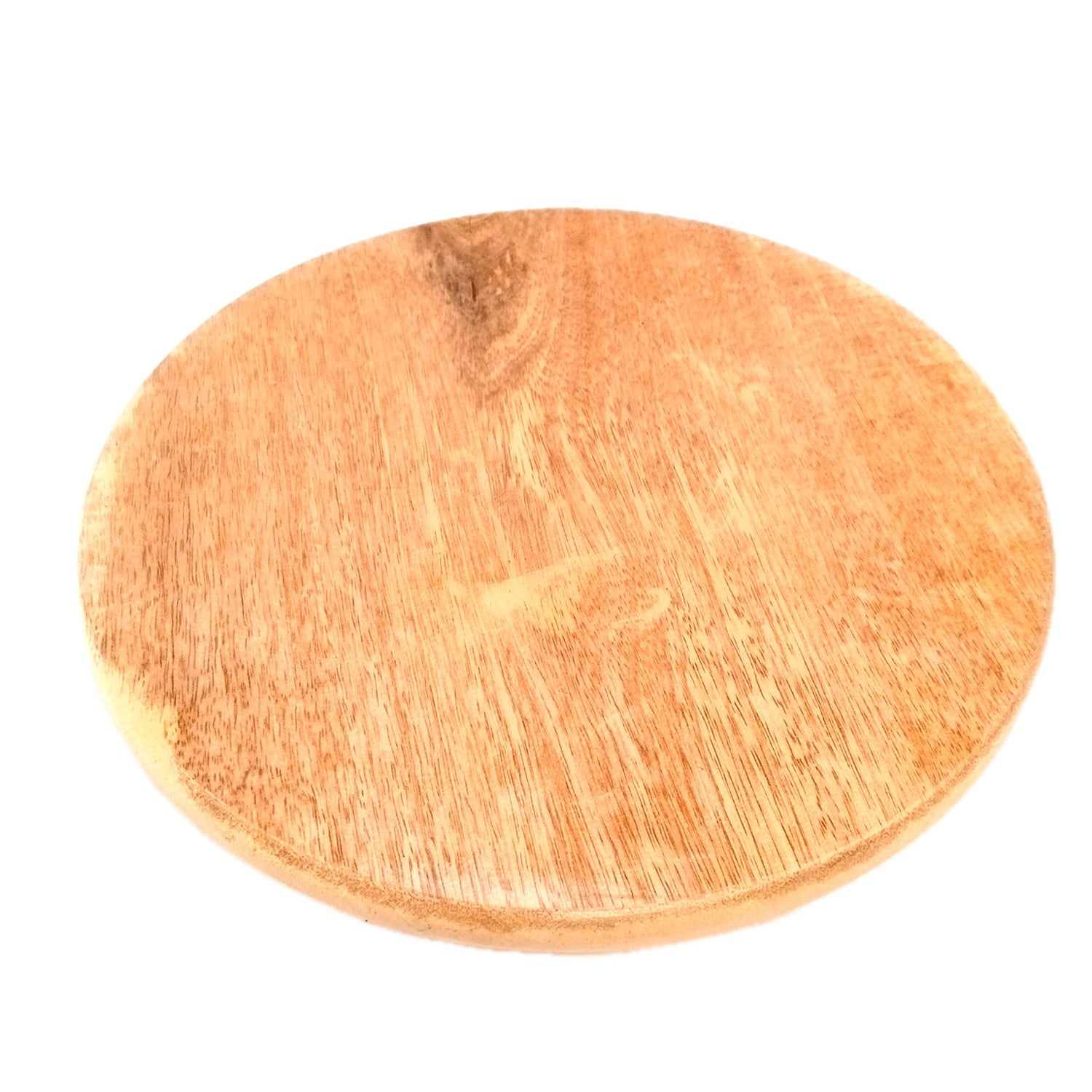 Wooden Chakla | Premium Sheesham Wood Rolling Board | Roti Roller | Pastryboard | Chapati Maker | Round Polpat-Roti Roller - for Home & Kitchen - 10 Inch - Apkamart