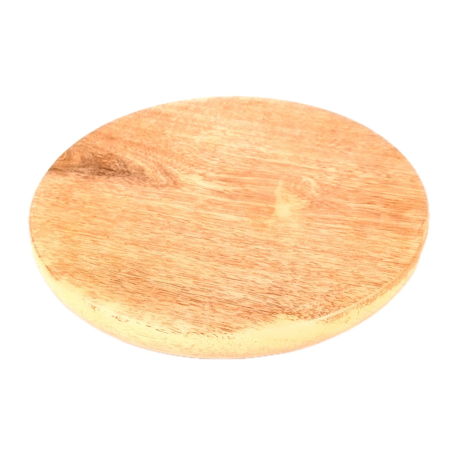 Wooden Chakla | Premium Sheesham Wood Rolling Board | Roti Roller | Pastryboard | Chapati Maker | Round Polpat-Roti Roller - for Home & Kitchen - 10 Inch - Apkamart