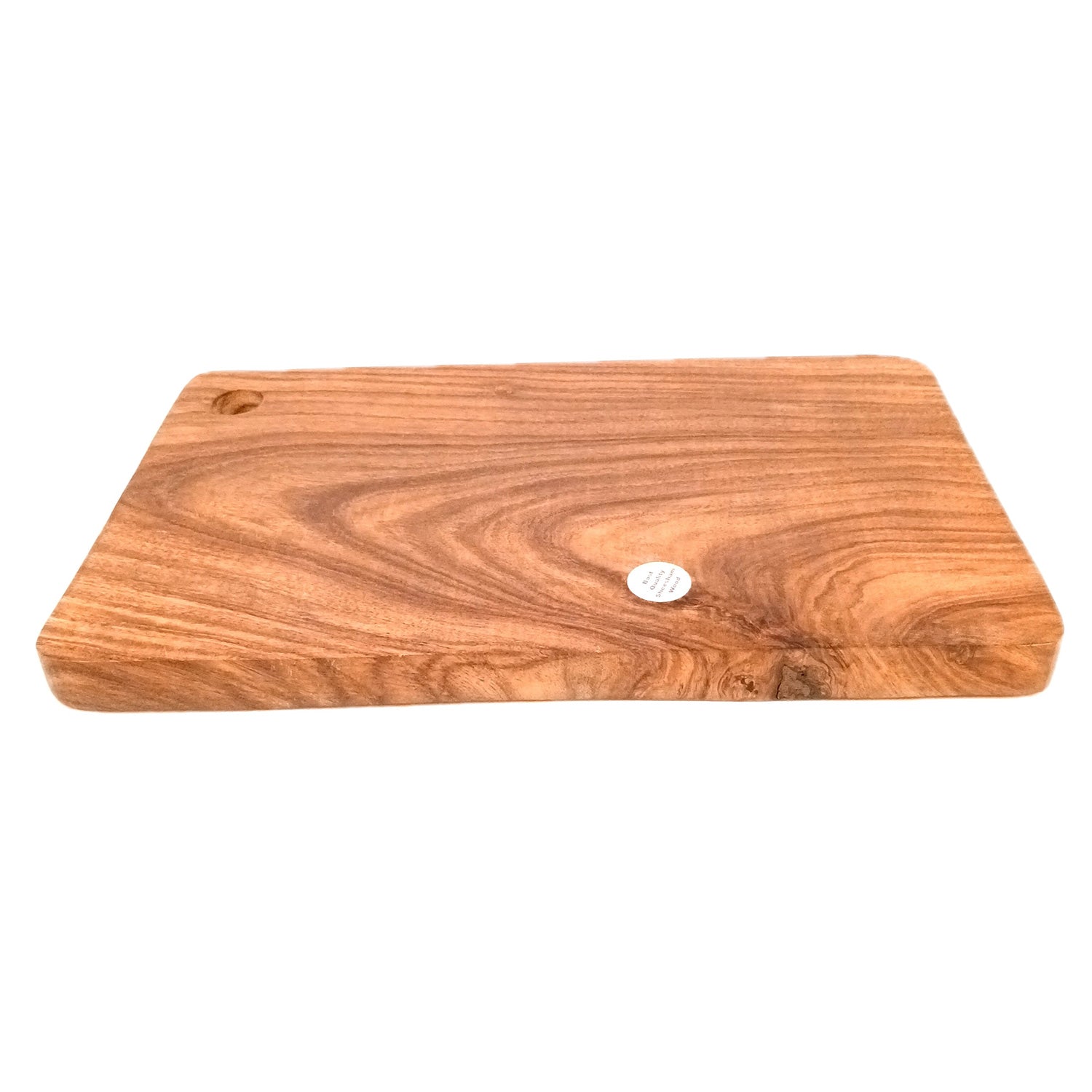Wooden Chopping Cutting Board for Kitchen Vegetables, Fruits & Cheese | Serving Board, Platter | Reversible Cutting Board - 15 Inch - Apkamart