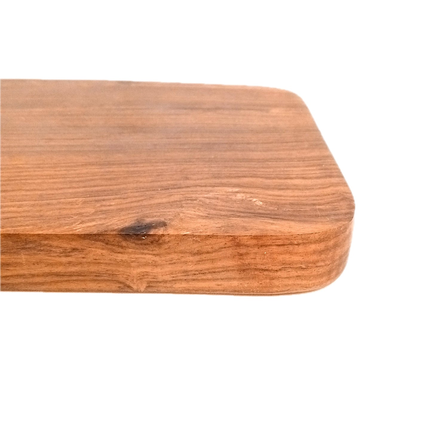 Wooden Chopping Cutting Board for Kitchen Vegetables, Fruits & Cheese | Serving Board, Platter | Reversible Cutting Board - 12 Inch - Apkamart