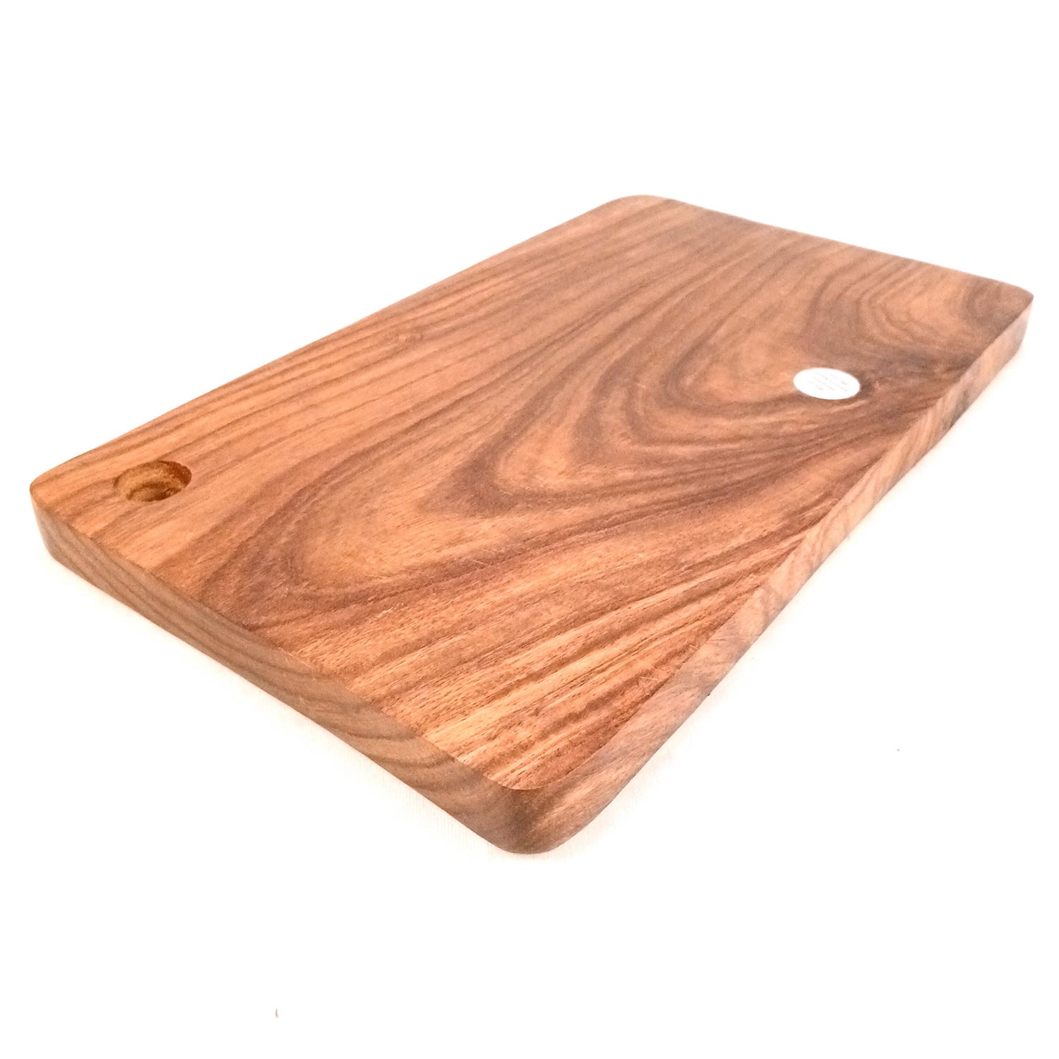 Wooden Chopping Cutting Board for Kitchen Vegetables, Fruits & Cheese | Serving Board, Platter | Reversible Cutting Board - 15 Inch - Apkamart