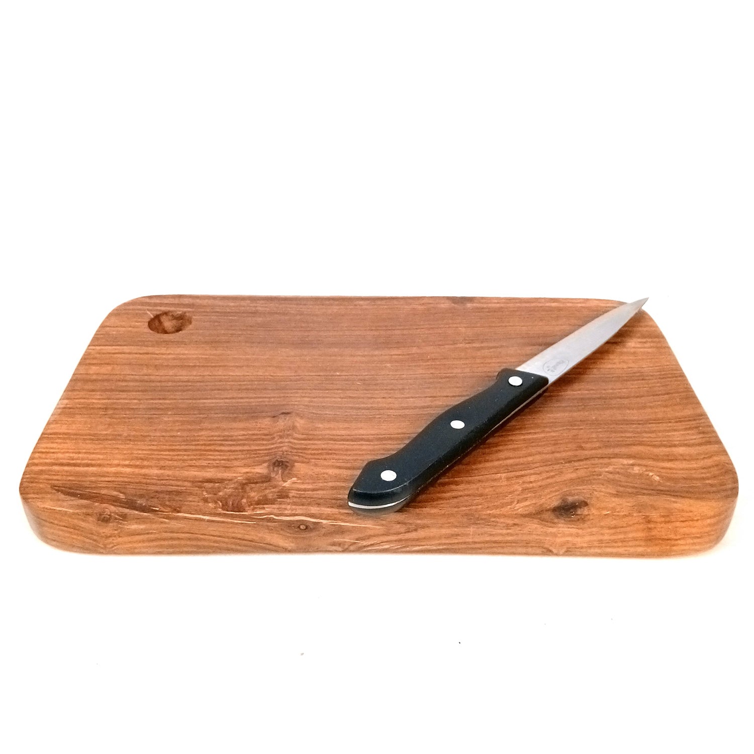 Wooden Chopping Cutting Board for Kitchen Vegetables, Fruits & Cheese | Serving Board, Platter | Reversible Cutting Board - 12 Inch - Apkamart