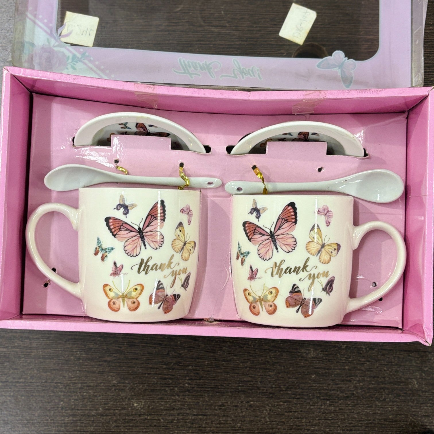 Coffee Mug Set of 2 with Lid and Spoon | Stylish Ceramic Cup Set for Coffee, Tea, Milk & Hot Drinks | Premium Gift Set for Home, Office & Gifting - 350ml - Apkamart