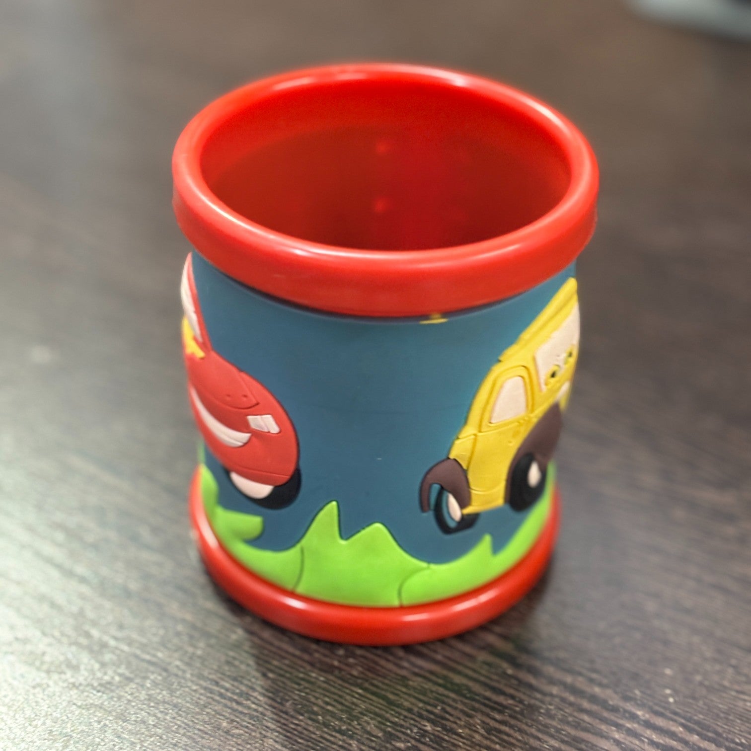 Coffee Mug | Cute Car Design Mug for Milk, Water & Shakes | Cartoon Design Mug for Kids | Reusable Drinking Cup for School, Home, Birthday & Return Gifts - 300ml - Apkamart