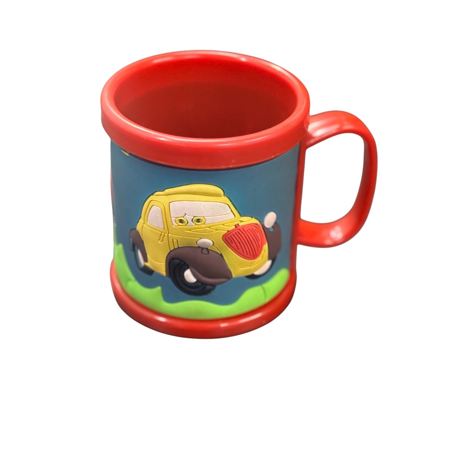 Coffee Mug | Cute Car Design Mug for Milk, Water & Shakes | Cartoon Design Mug for Kids | Reusable Drinking Cup for School, Home, Birthday & Return Gifts - 300ml  - Apkamart