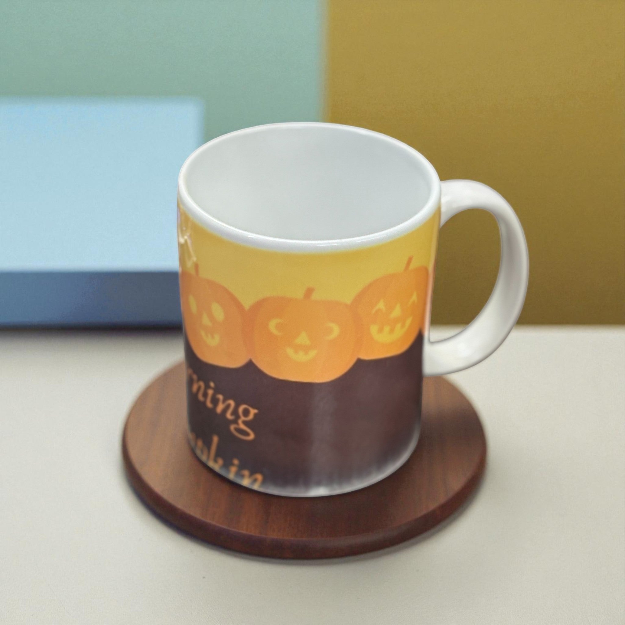 Ceramic Coffee Mug | Premium Handcrafted Mug for Tea, Coffee & Milk | Stylish & Durable Ceramic Cup for Office, Home & Gifting - 350ml - Apkamart