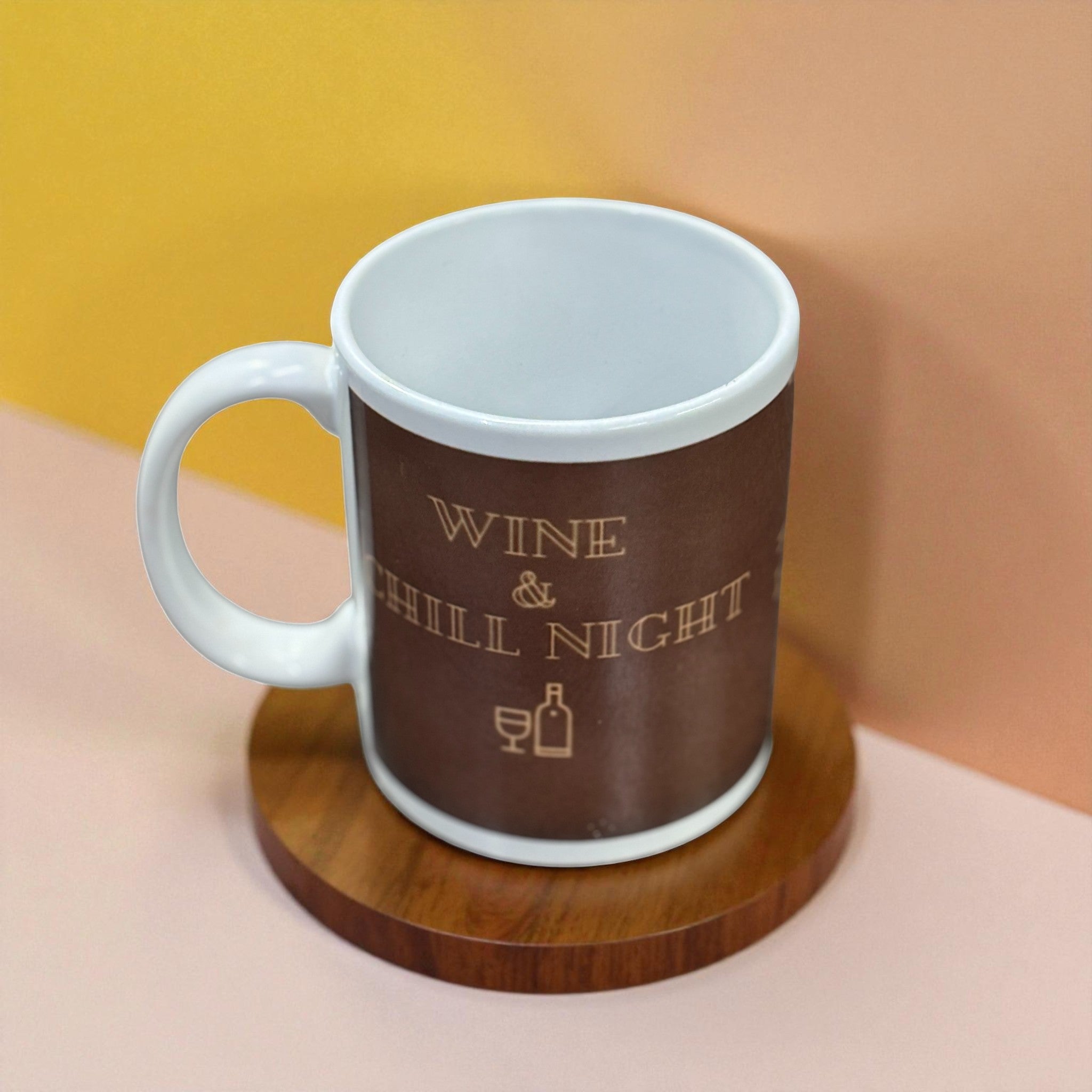 Ceramic Coffee Mug | Premium Handcrafted Mug for Tea, Coffee & Milk | Stylish & Durable Ceramic Cup for Office, Home & Gifting - 350ml - Apkamart