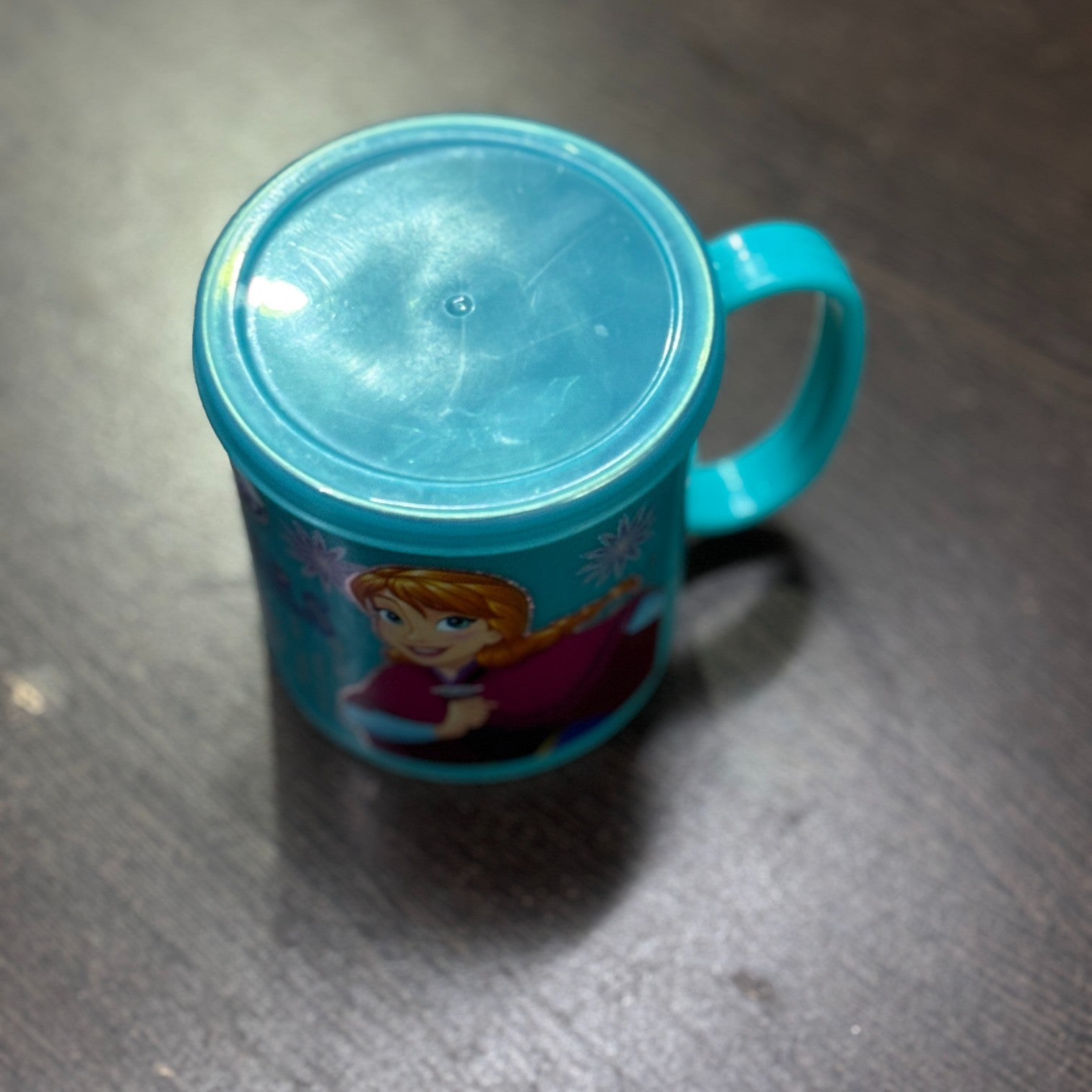 Coffee Mug With Lid | Cute Plastic Mug With Steel Inside | Cartoon Design Mug for Kids | Reusable Drinking Cup for School, Home, Birthday & Return Gifts - 300ml - Apkamart