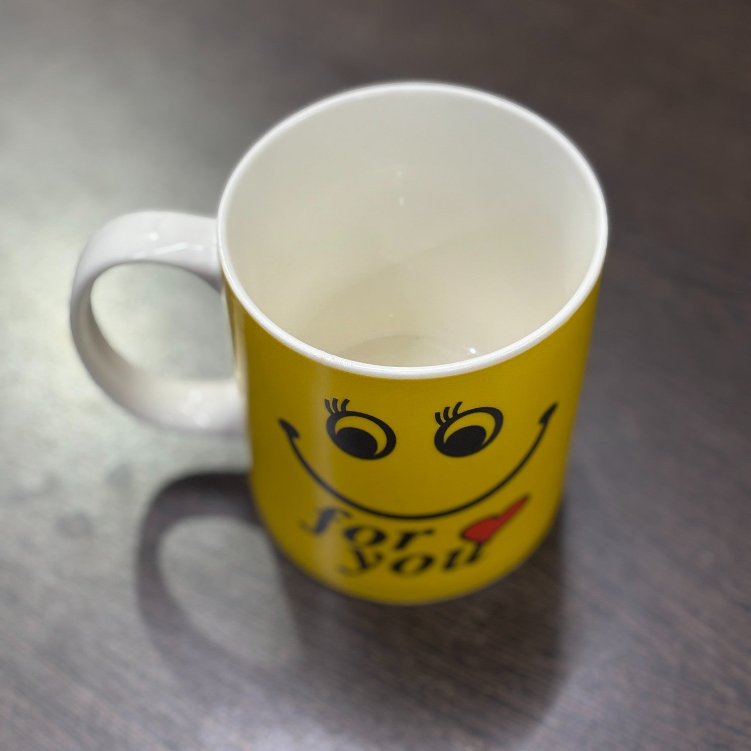 Ceramic Coffee Mug | For You Design | Premium Handcrafted Mug for Tea, Coffee & Milk | Stylish & Durable Ceramic Cup for Office, Home & Gifting - 350ml - Apkamart