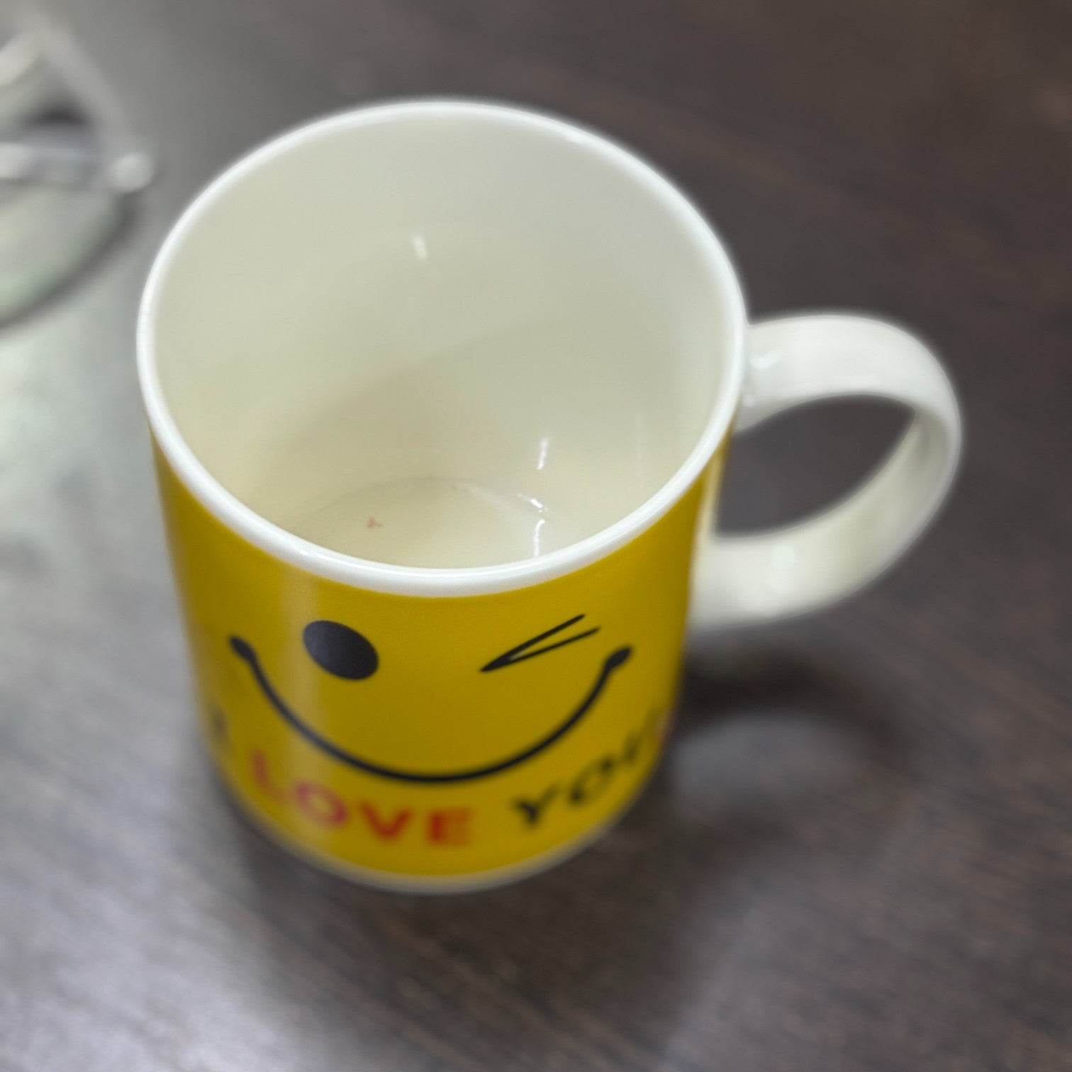 Ceramic Coffee Mug | Love You Design | Premium Handcrafted Mug for Tea, Coffee & Milk | Stylish & Durable Ceramic Cup for Office, Home & Gifting - 350ml - Apkamart