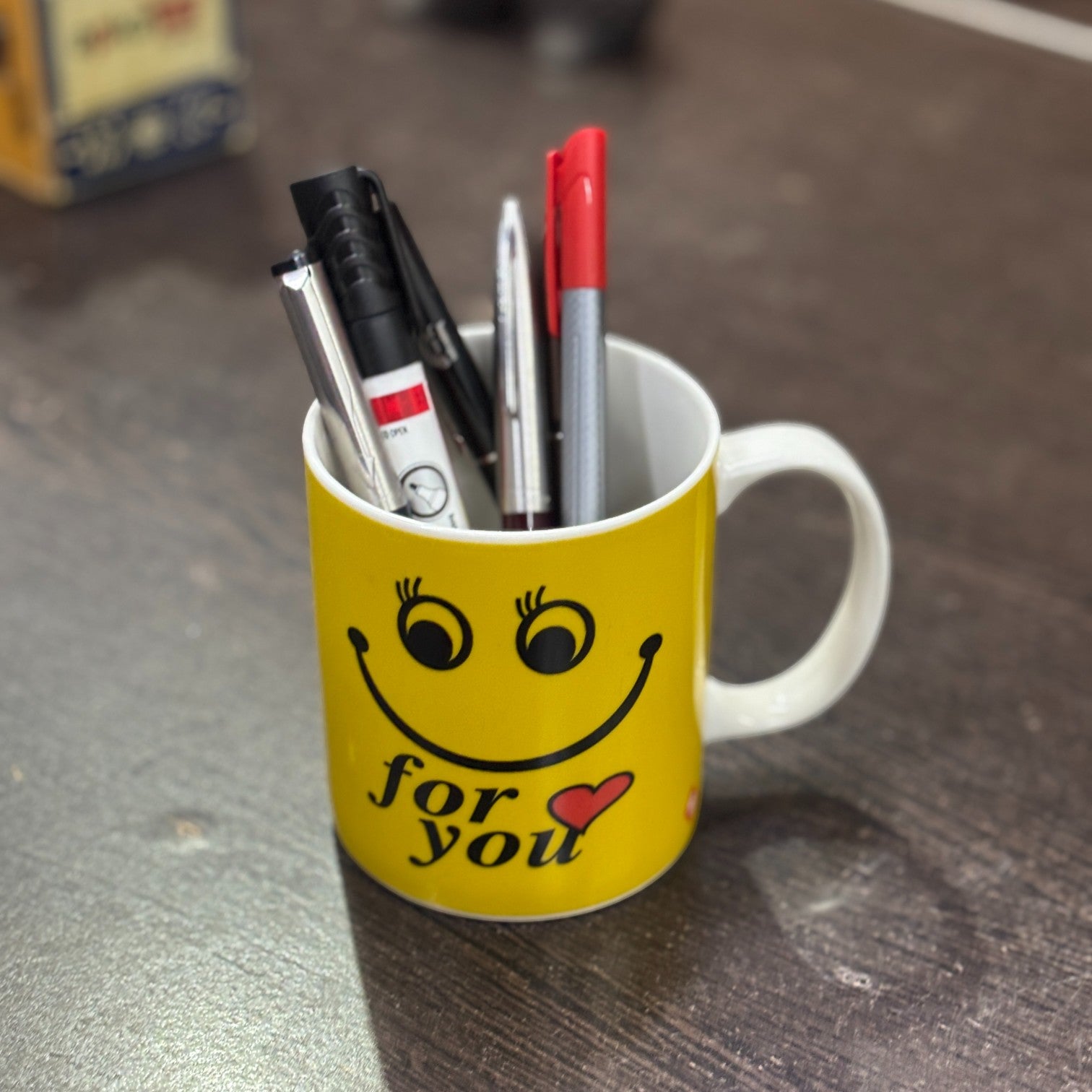 Ceramic Coffee Mug | For You Design | Premium Handcrafted Mug for Tea, Coffee & Milk | Stylish & Durable Ceramic Cup for Office, Home & Gifting - 350ml - Apkamart