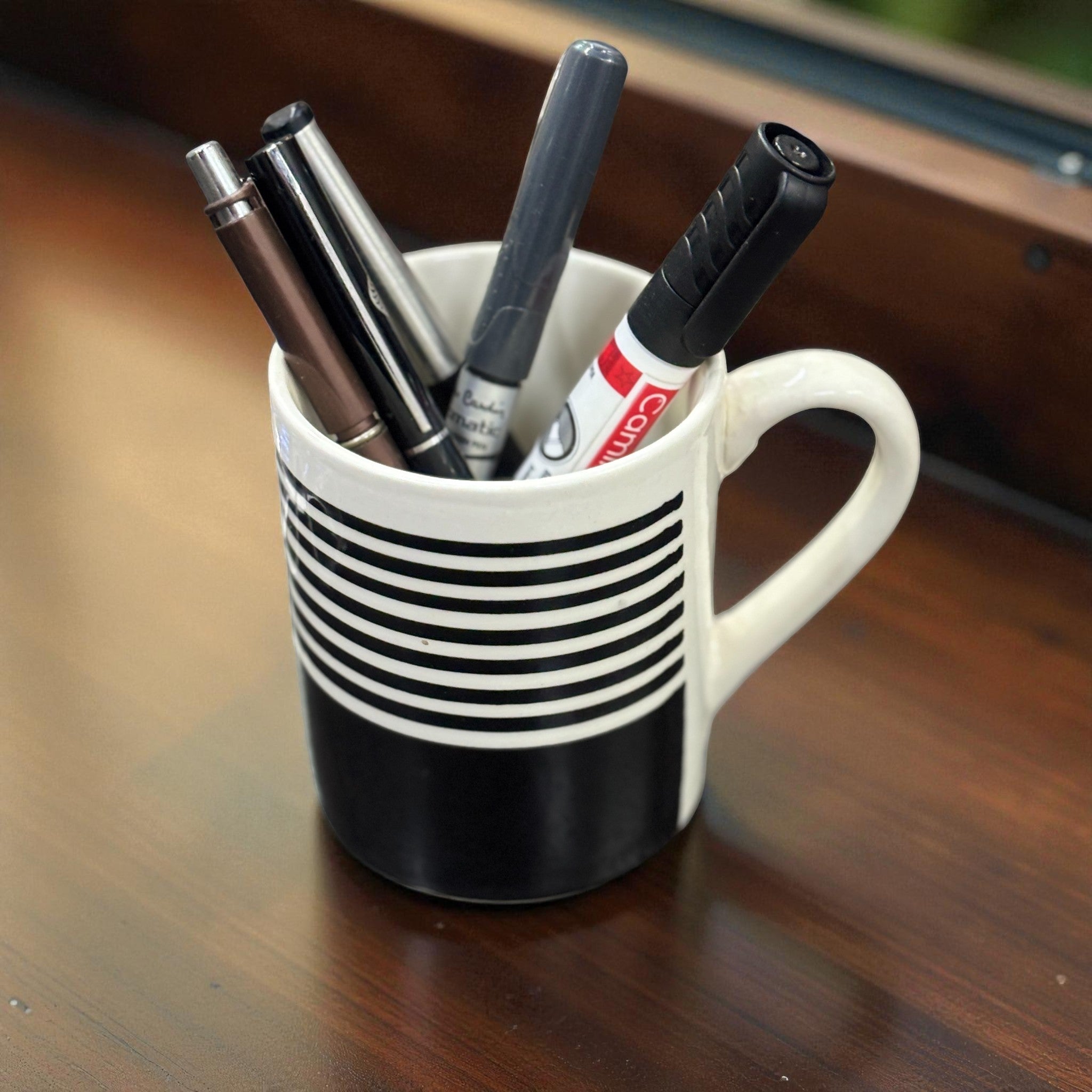 Ceramic Coffee Mug | Premium Handcrafted Mug for Tea, Coffee & Milk | Stylish & Durable Ceramic Cup for Office, Home & Gifting - 350ml - Apkamart