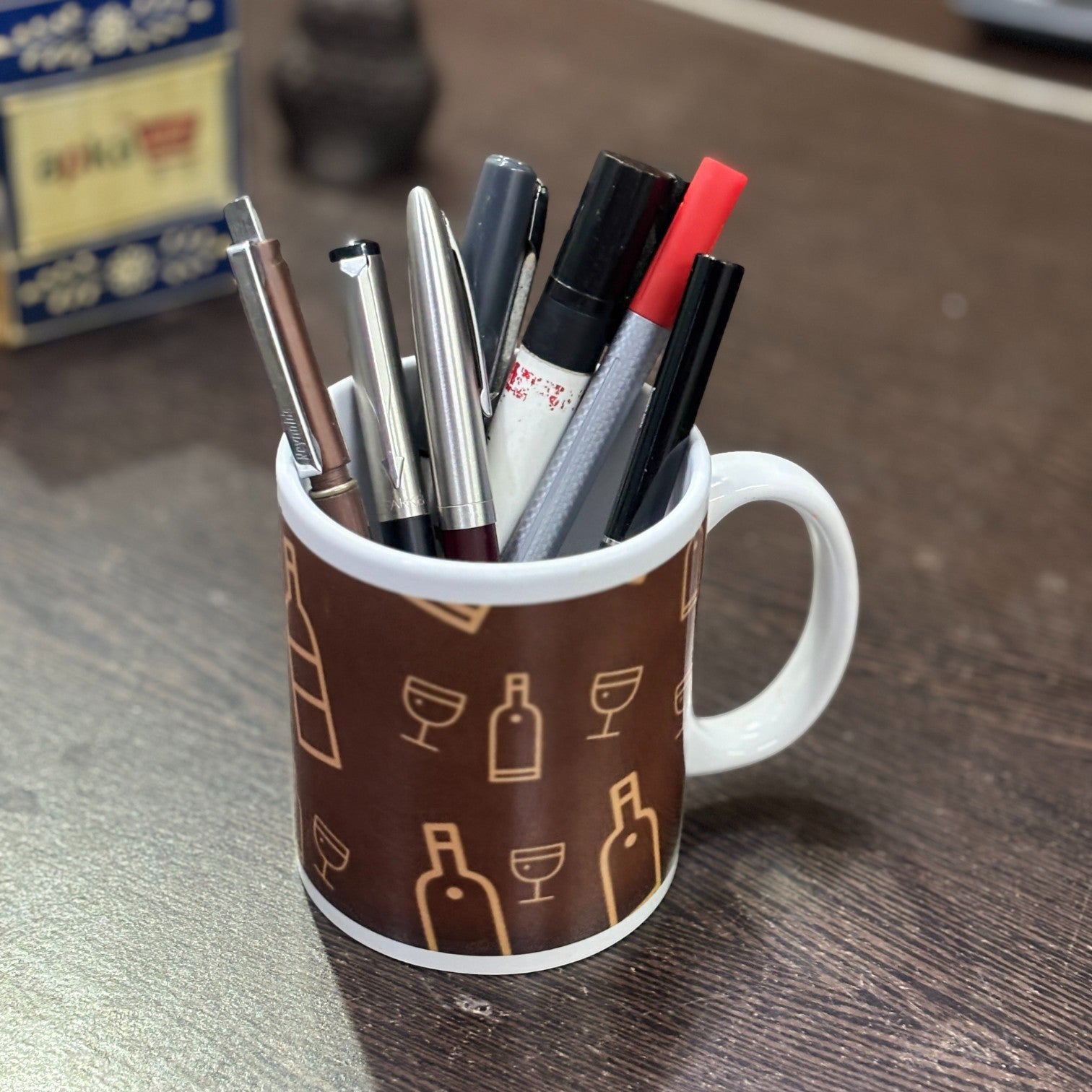 Ceramic Coffee Mug | Premium Handcrafted Mug for Tea, Coffee & Milk | Stylish & Durable Ceramic Cup for Office, Home & Gifting - 350ml - Apkamart