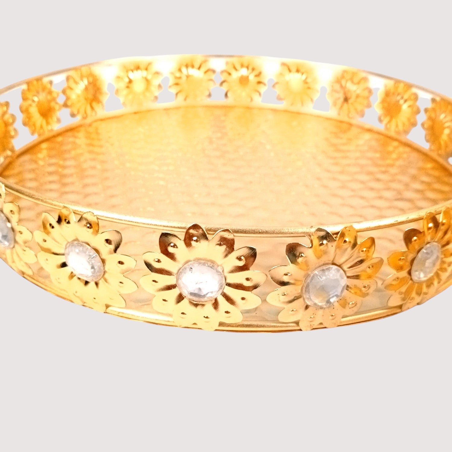 Serving Bowl with Tray | Elephant Handicraft Container | Decorative Showpiece Bowl for Home & Kitchen | Diwali Gift | Traditional Indian Decor - 10 Inch - Apkamart