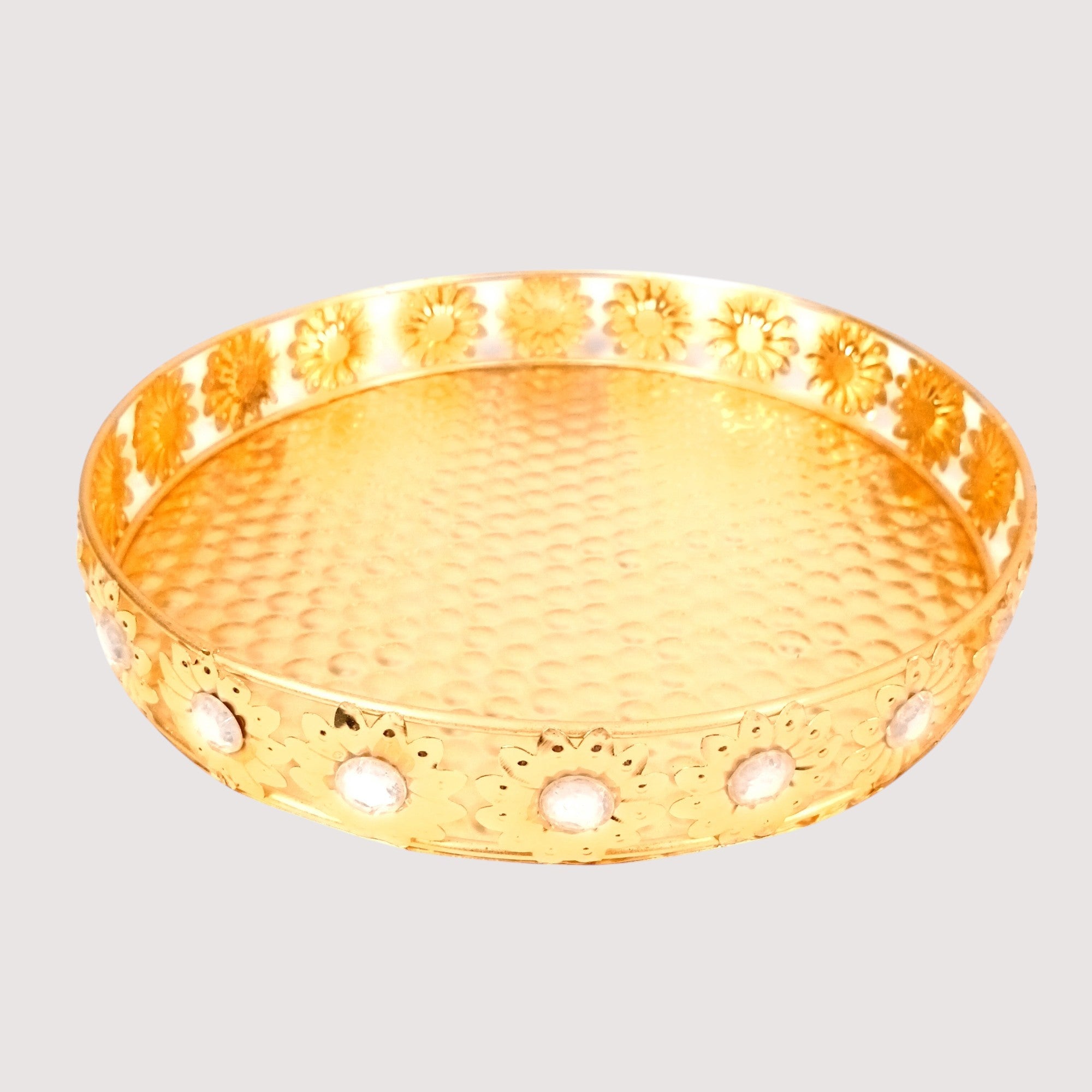 Serving Bowl with Tray | Elephant Handicraft Container | Decorative Showpiece Bowl for Home & Kitchen | Premium Diwali Gift | Traditional Indian Decor - 10 Inch - Apkamart